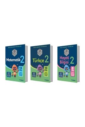 2. Sınıf Matematik,türkçe,hayat Bilgisi 3 Boyut Set 1879465498412