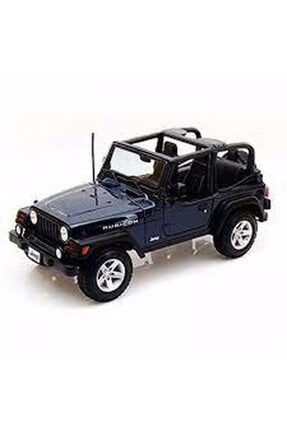 1/18 Jeep Wrangler Rubicon Diecast Mobil Araba Hayat Oyuncak 31663