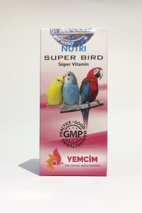 Super Bird Muhabbet Kuşu, Sultan Papağanı Ve Diğer Kafes Kuşları Için Süper Vitamin 50 Ml 78737848