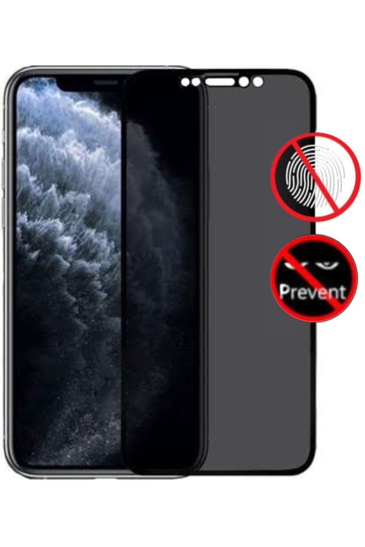 Iphone Pro 11 (5.8'') Mat Hayalet Gizli Tam Kaplayan Kırılmaz Cam Seramik Görünmez Ekran Koruyucu