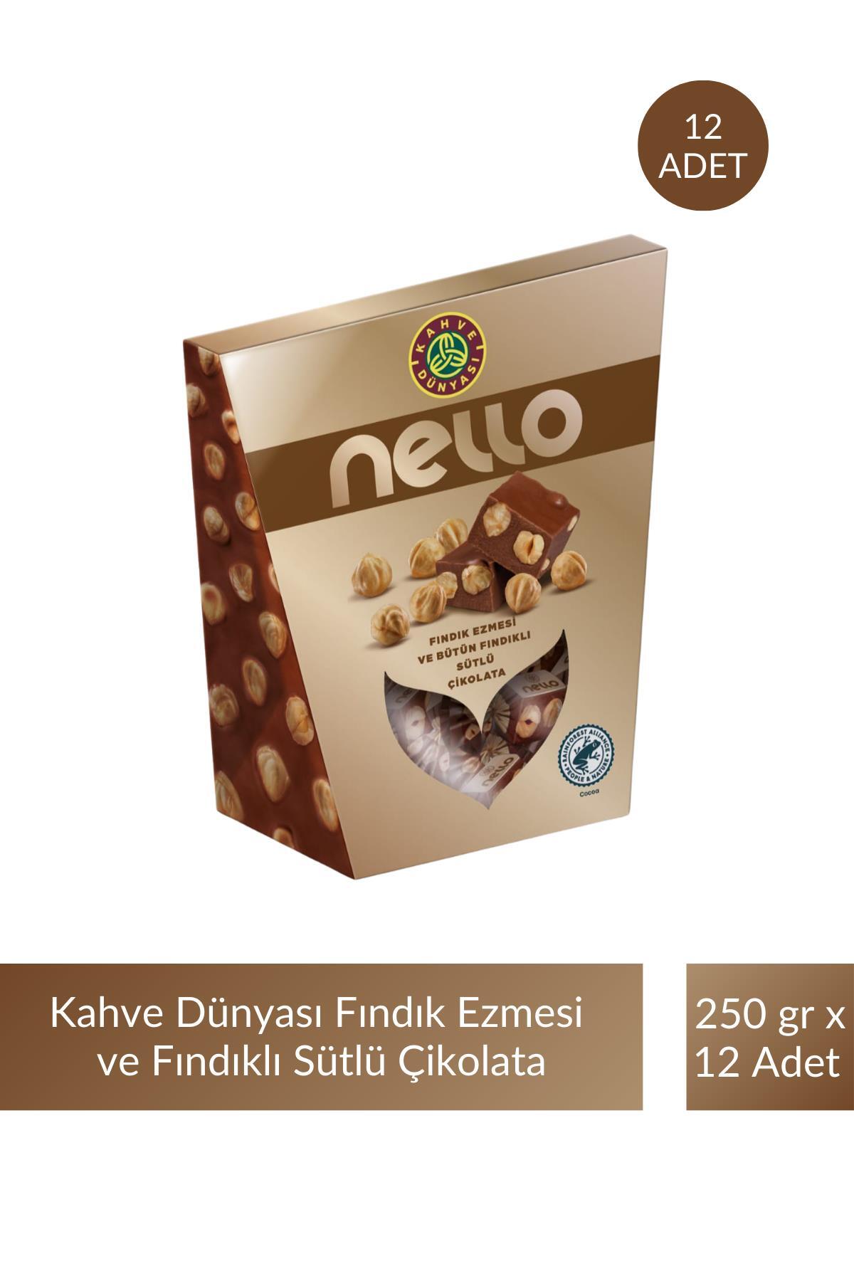 Kahve Dünyası Kahve Dünyası Nello Fındık Ezmesi ve Bütün Fındıklı