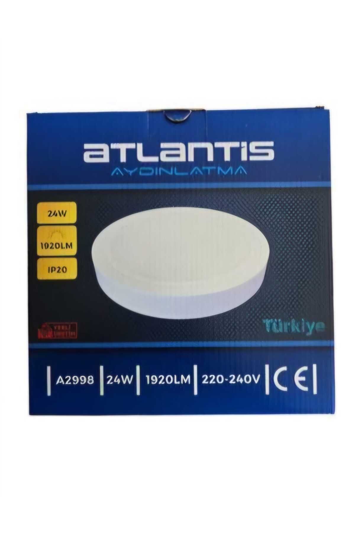 Eylül Aydınlatma-سقف LED دائري 24 وات - ثريا مثبتة على السطح - لوحة إنارة قياسية كاملة 4