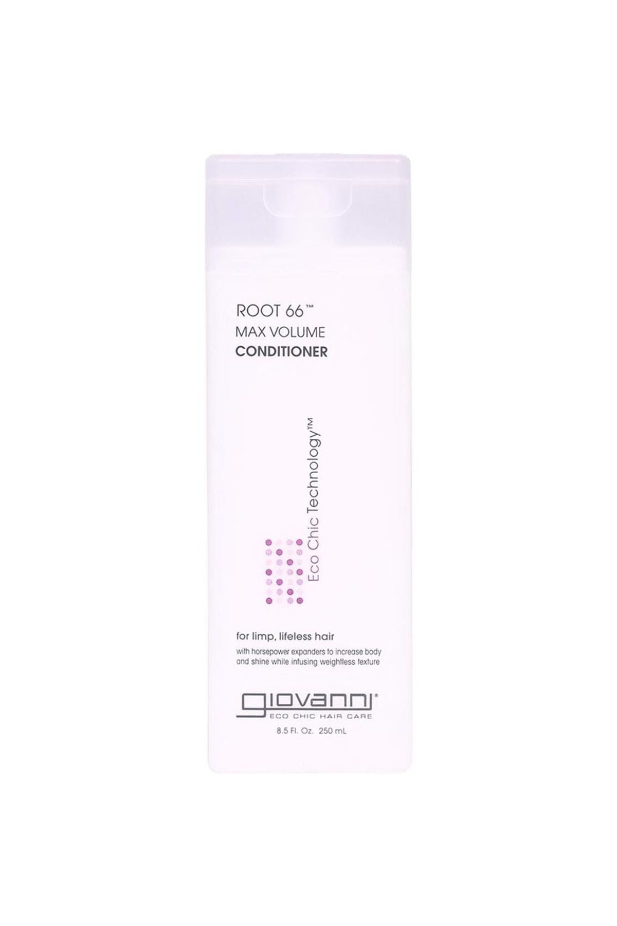 Giovanni-Giovanni Root 66 Max Volume Conditioner, Infused with Horsepower Expanders, 250 ml 1