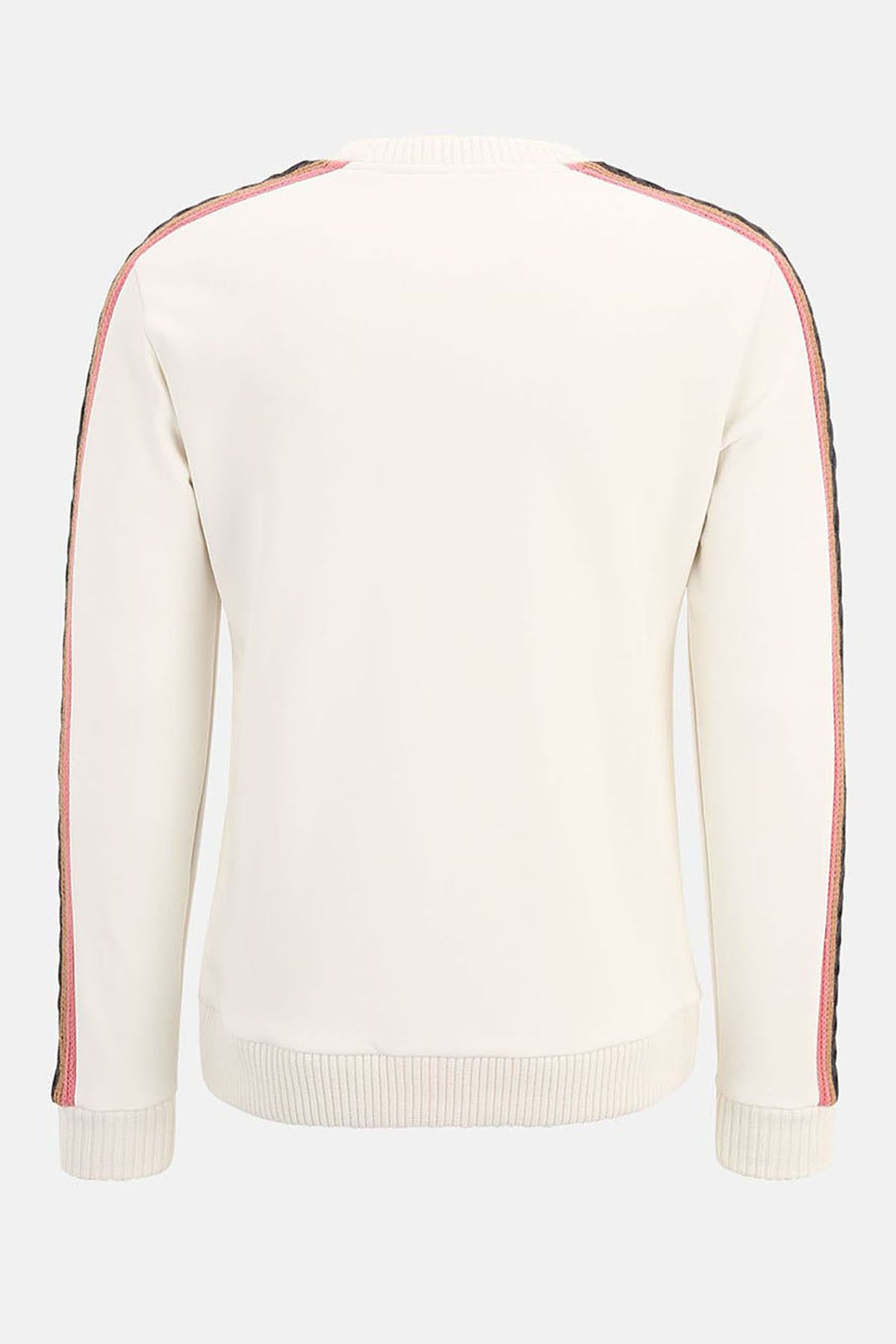 Fila-Men's Crew Neck Sweatshirt Braid Detail Tm 411156 2