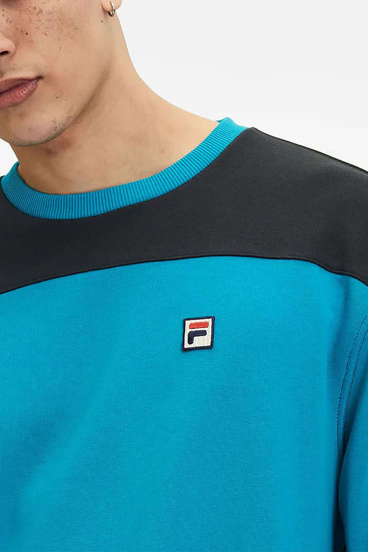 Fila-Λεπτομέρεια Color Block Φούτερ LU 411125 4