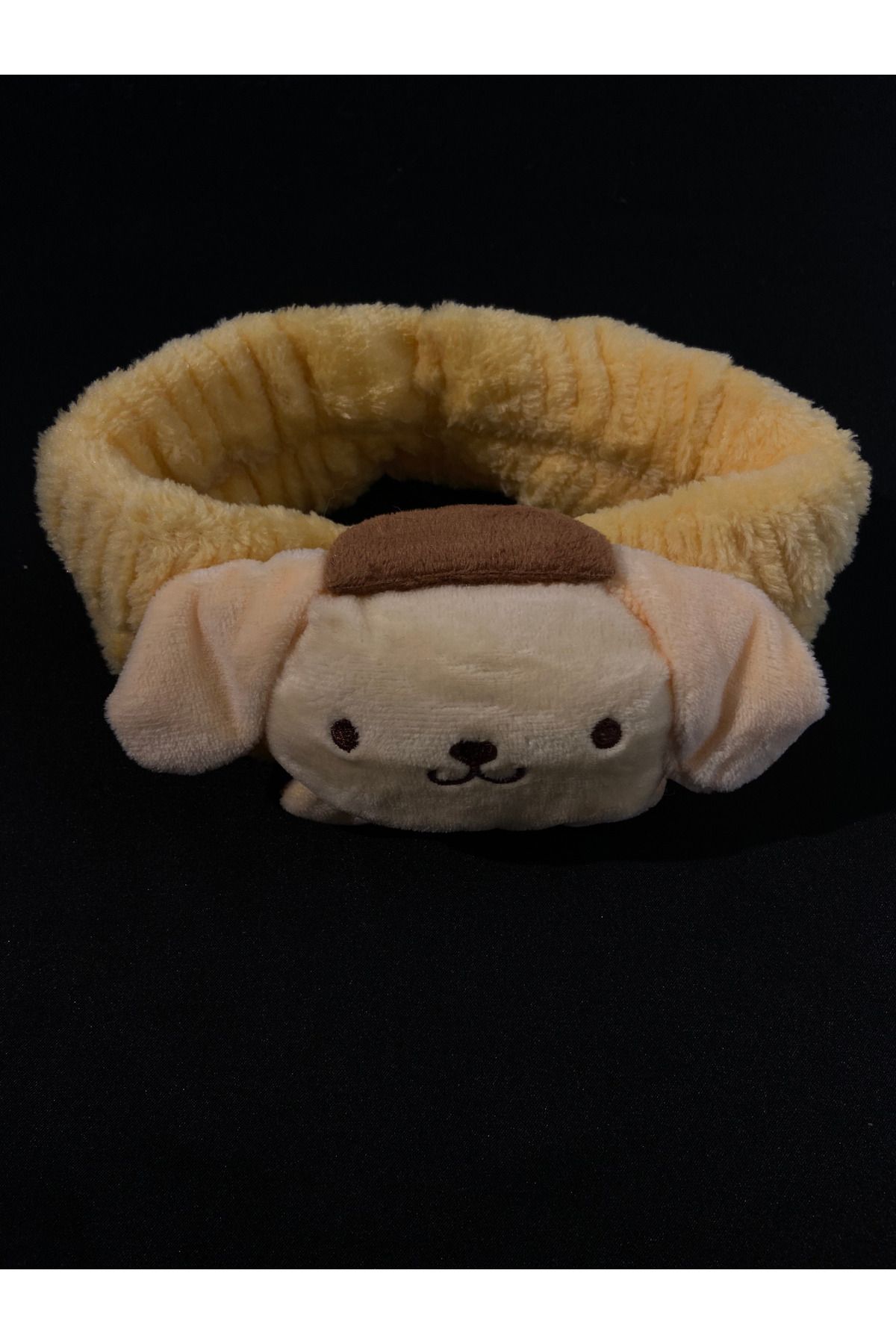 Home Büyük Pompompurin Peluş Oyuncak Kuromi Bebek Çocuk Kadın Bandana Saç Bandı Lastikli