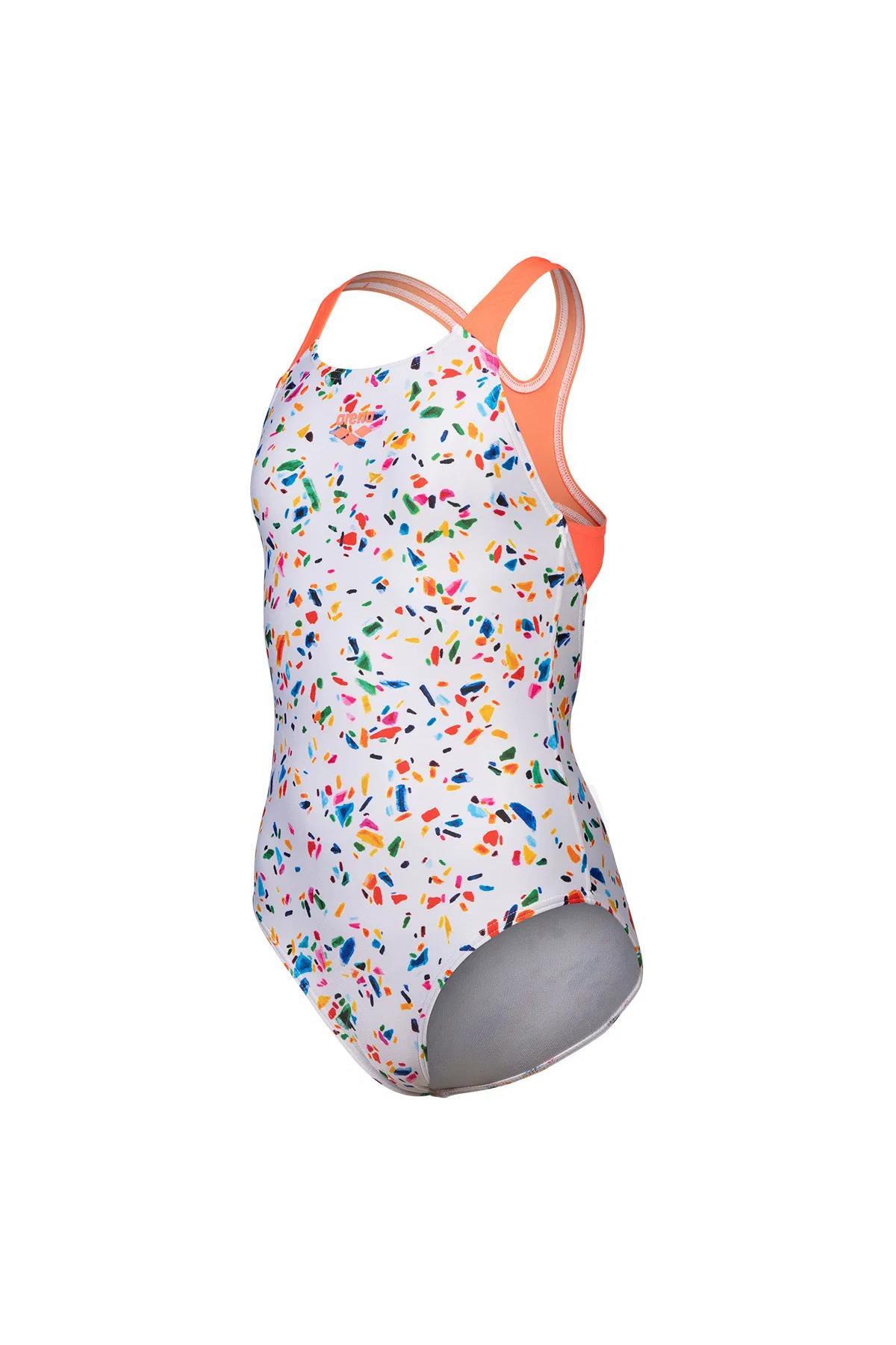 آرنا لباس شنا Confetti Swim Pro Back لباس شنا بچه گانه