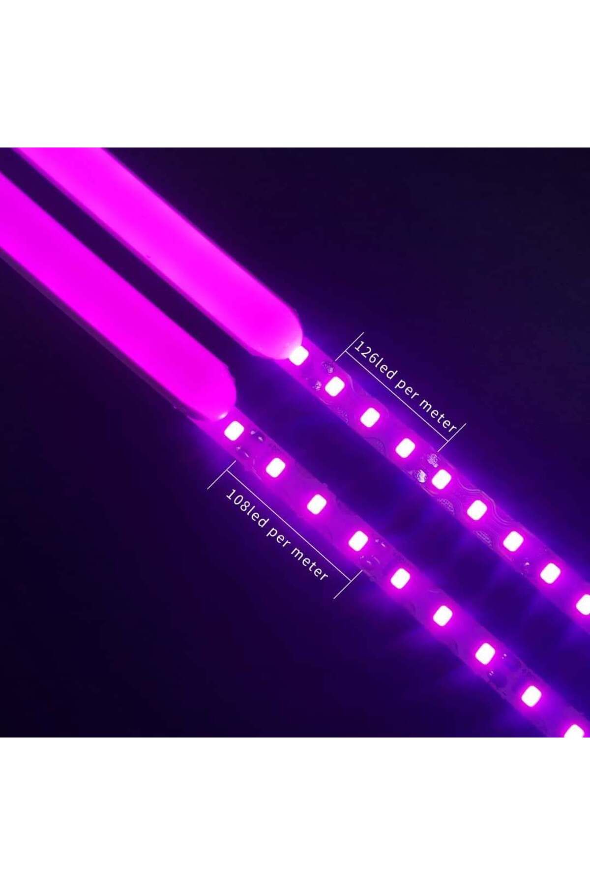 Ledarmy Mor 6mm İkinci Nesil Silikon Neon LED Şerit Kılıfı – 5 Metre Difüzör Tüp (LED Hariç)