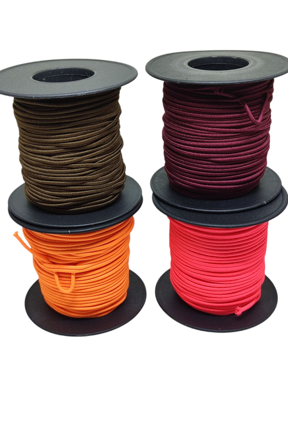 PARACORD-1.5 mm Rubber String 12 Reels Firebird 5