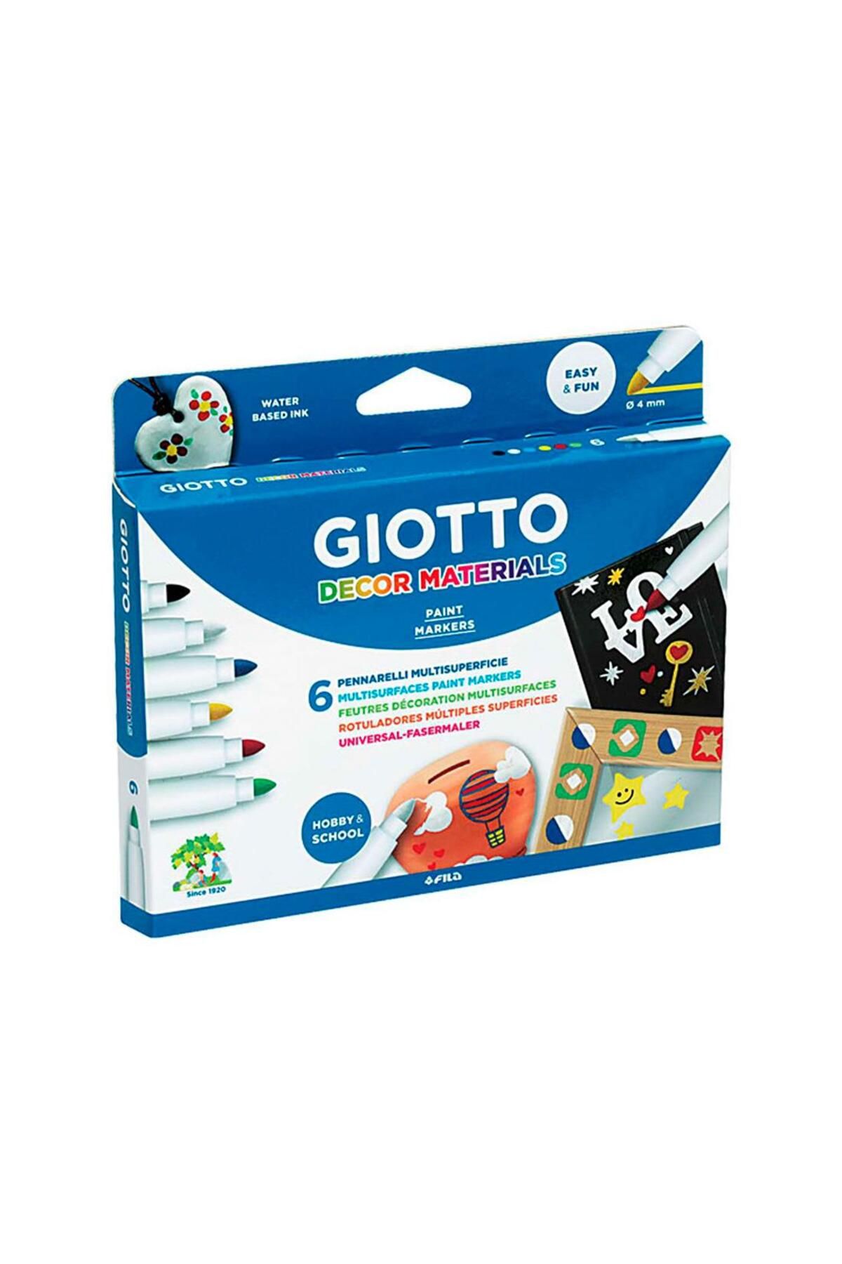 Giotto-Decor Textile Paint Hanging 6 Pack 4948 1
