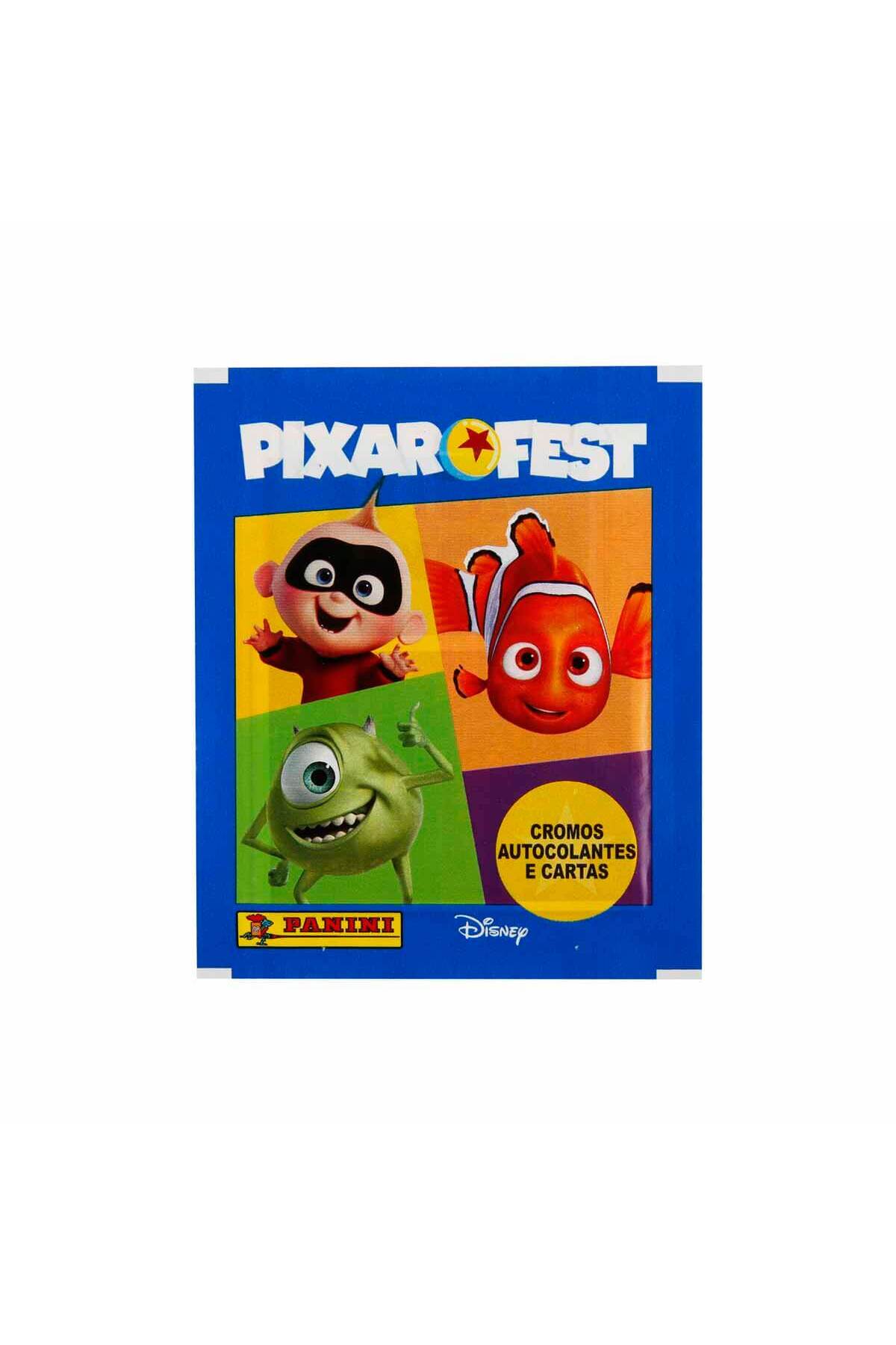 Panini Disney Pixar Fest Çıkartma Kartları 10 Paket Set (40 Sticker+10 Kart) Disney World fotoğrafı 2 (önizleme)
