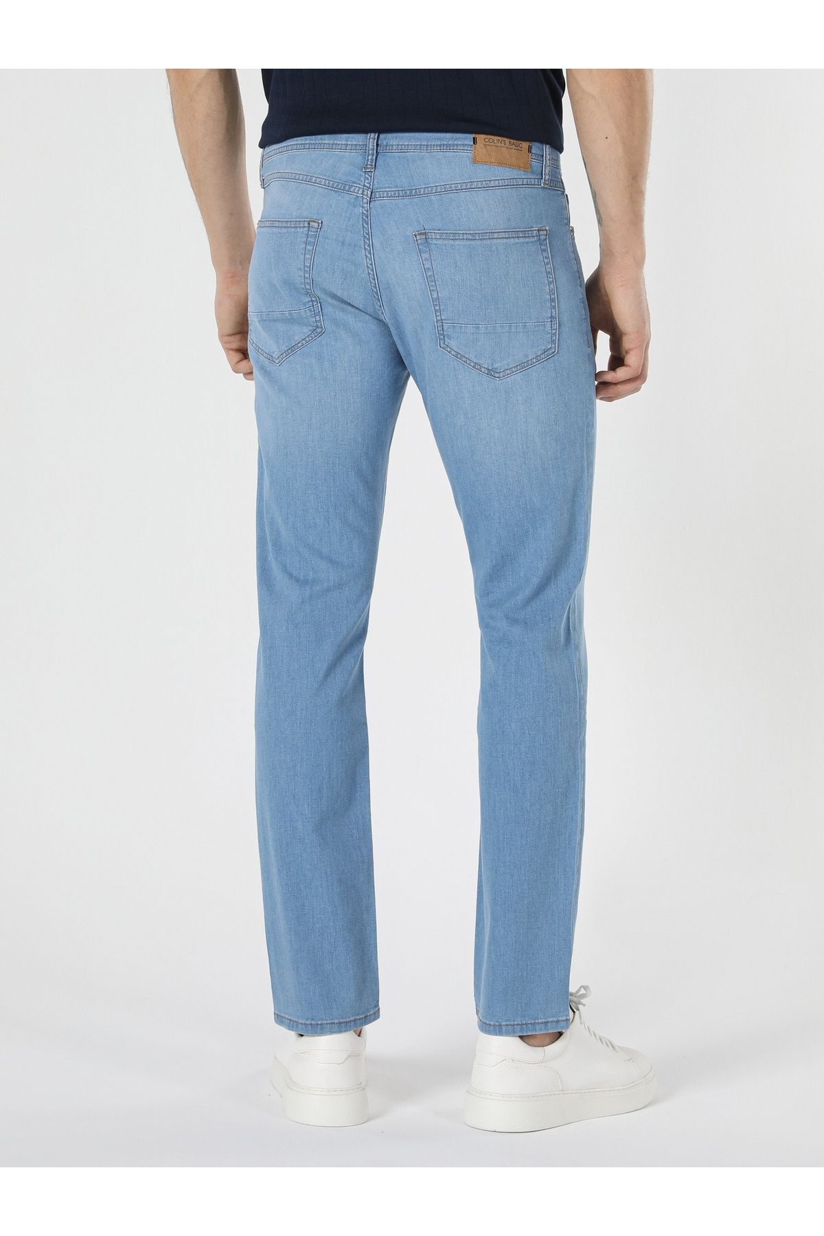 Colin's-Karl 044 Low Waist Light Blue Straight Jeans - Cl 1042818 2