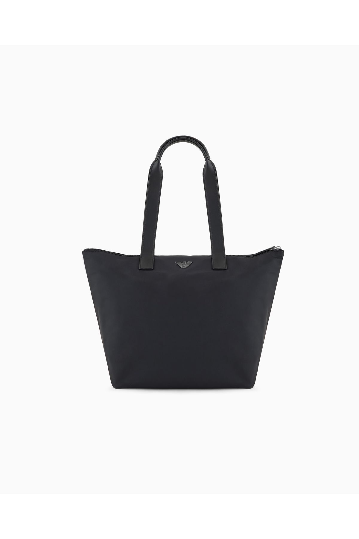 کیف شانه ای مردانه آرم EAGLE فلزی حجم داخلی بزرگ کیسه سیاه EM001797 AF13454 UC001 Emporio Armani