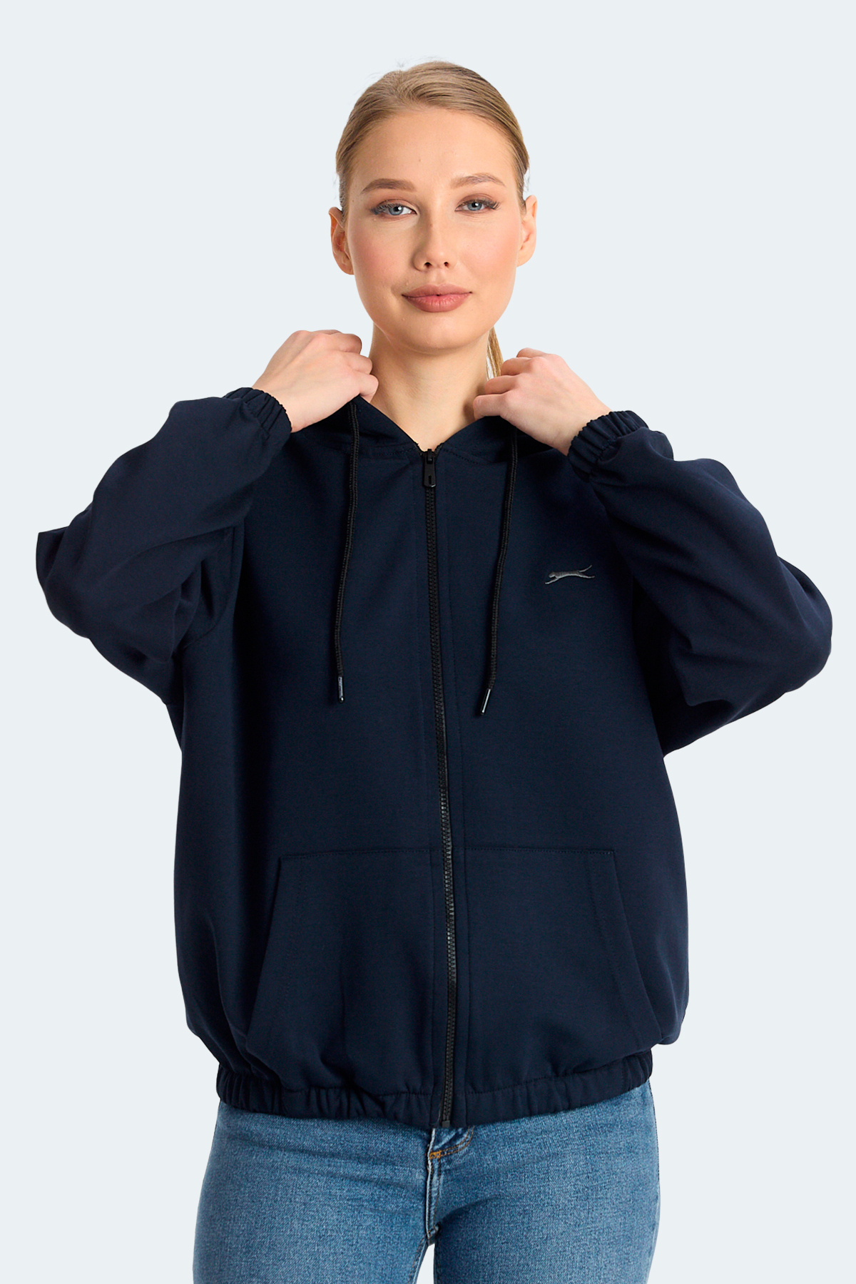 Slazenger KIMBERLEY Kadın Sweatshirt Lacivert görsel 6