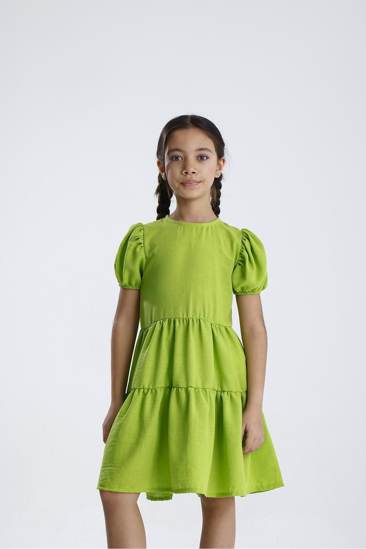 MiaBaby-Basic Plain Dress 4