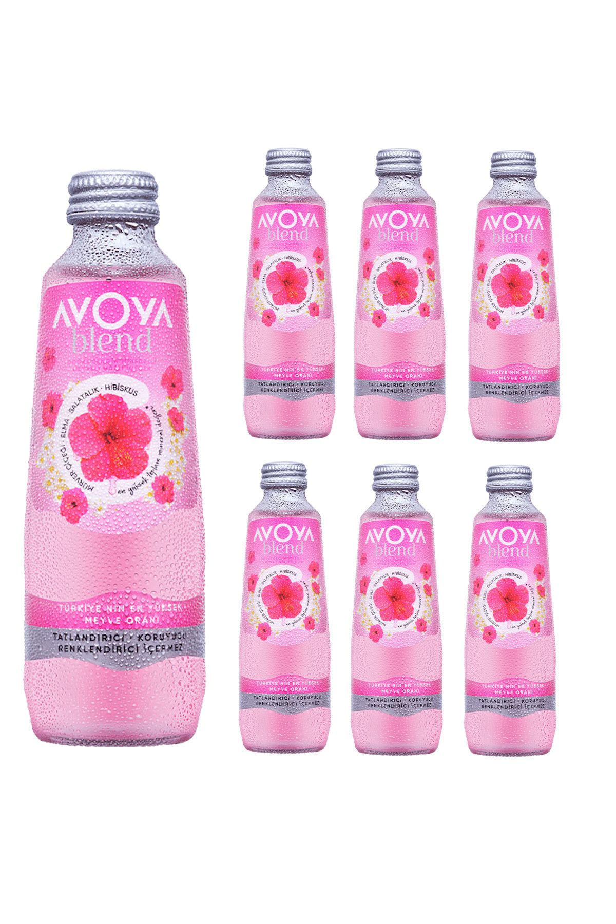 AVOYA BLEND 6'LI HİBİSKUS MEYVELİ MADEN SUYU 250 ML