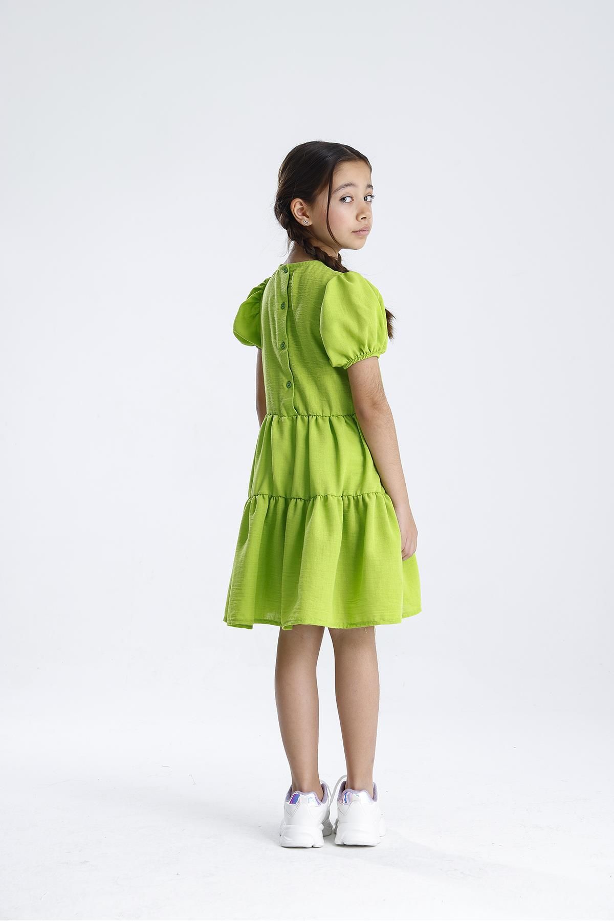 MiaBaby-Basic Plain Dress 3