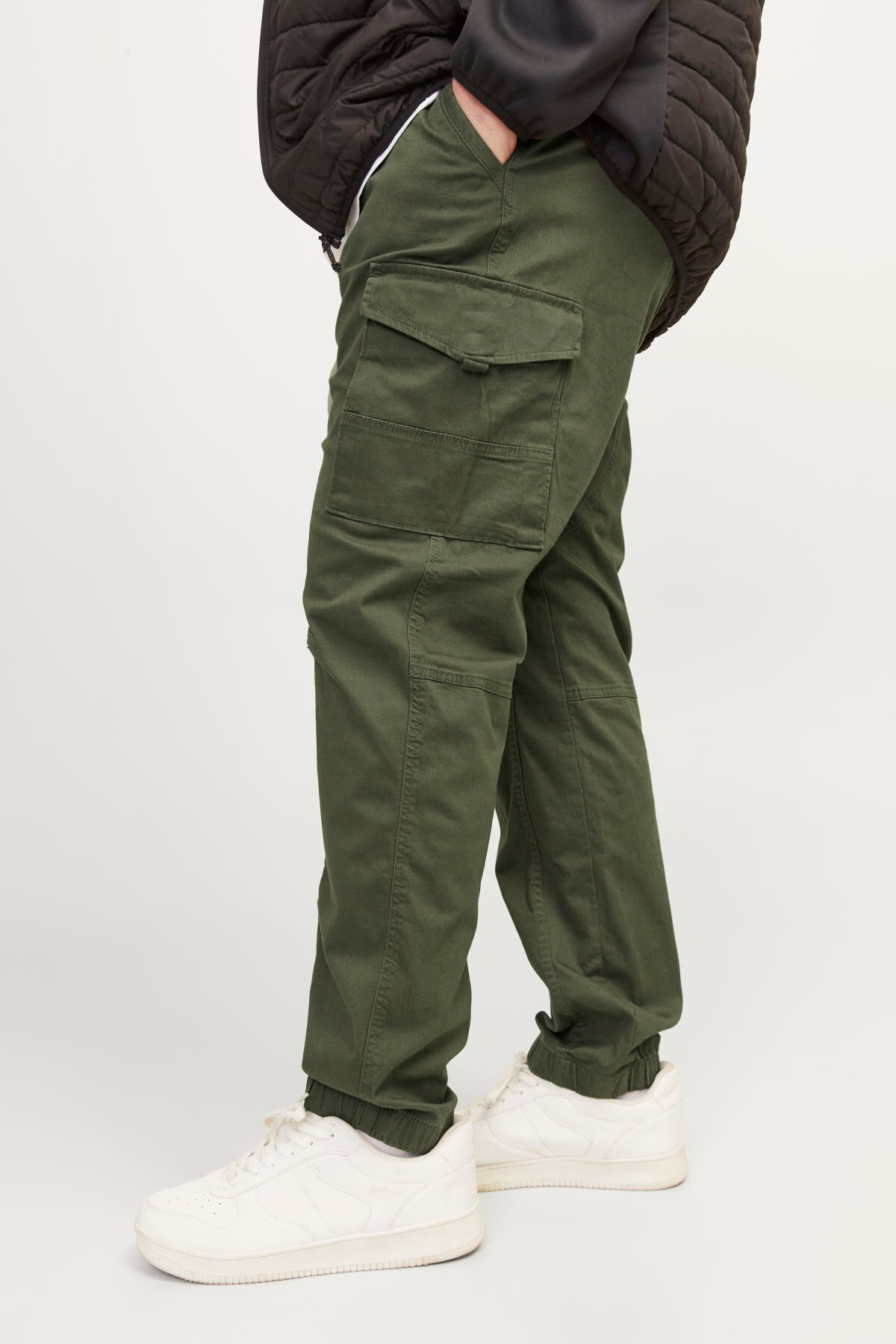 شلوار مردانه راسته فاق نرمال | جک اند جونز Jack & Jones 12152279 - تصویر 5