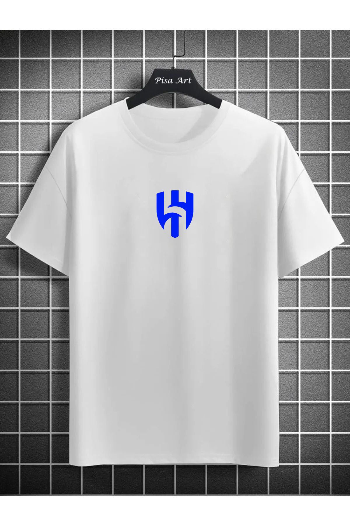 Pisa Art AL HİLAL ÖZEL TASARIM UNISEX BASIC TARAFTAR T-SHİRT