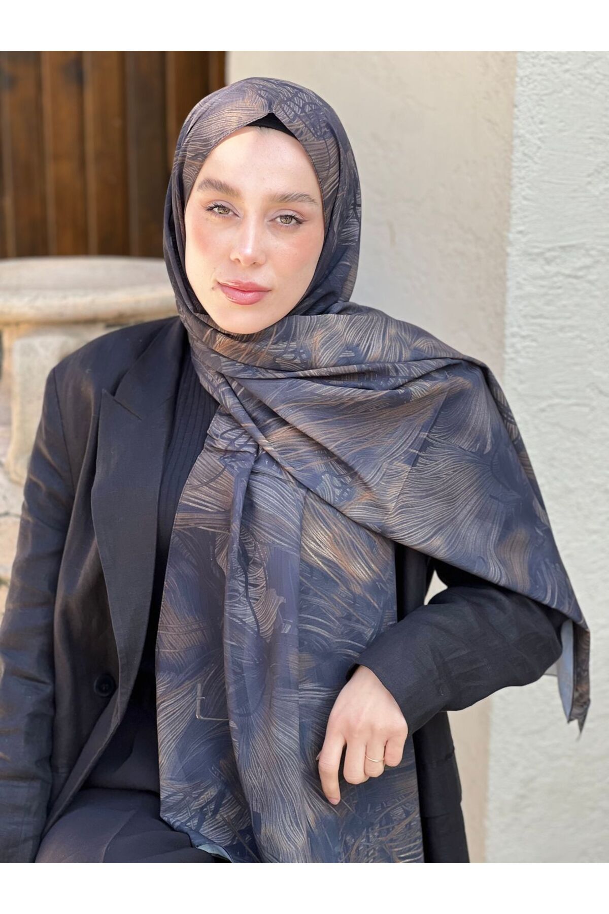 Modakaşmir-Andele Pattern Prose Shawl 1