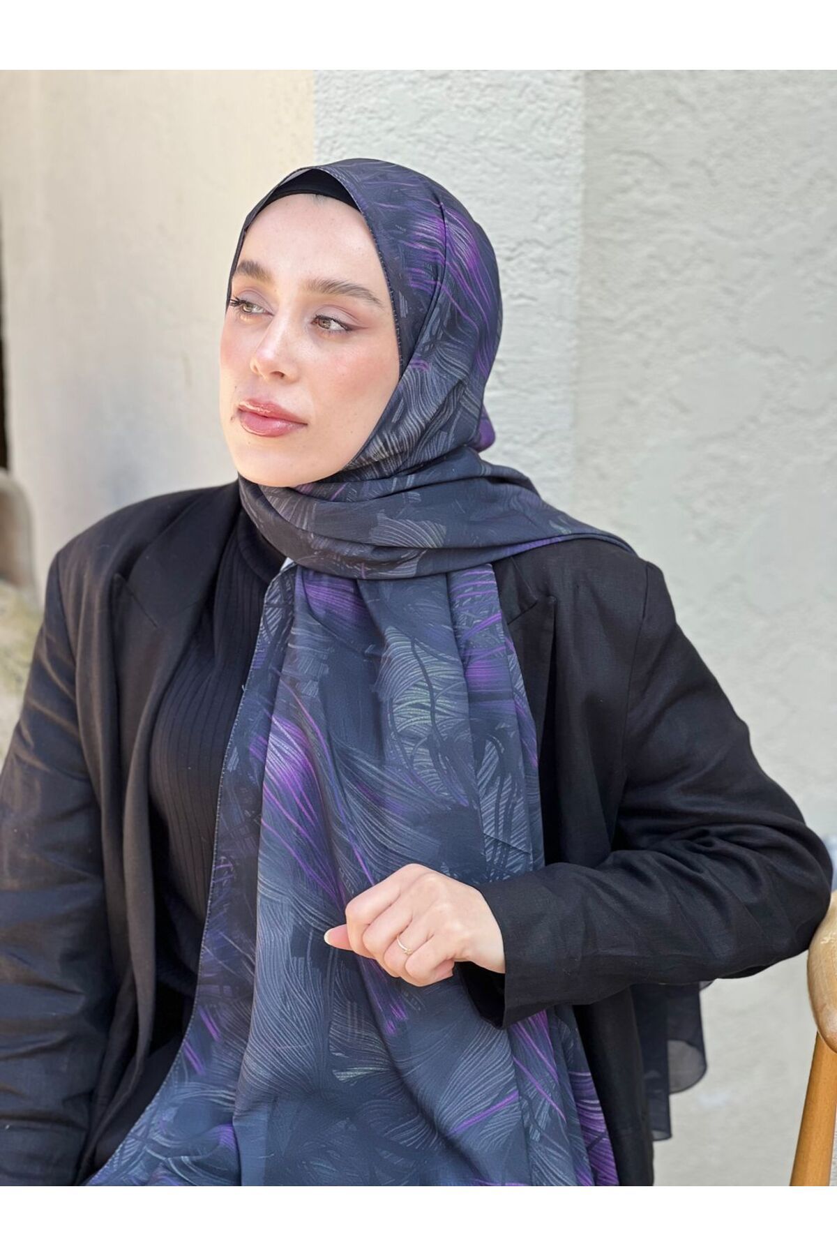 Modakaşmir-Andele Pattern Prose Shawl 3