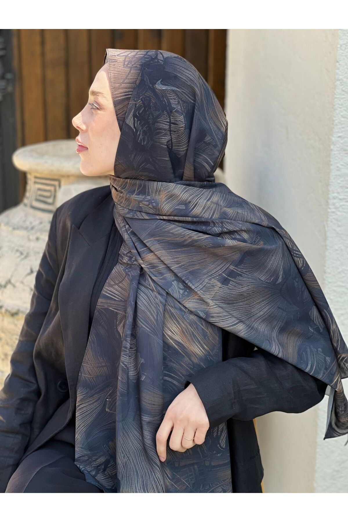 Modakaşmir-Andele Pattern Prose Shawl 3