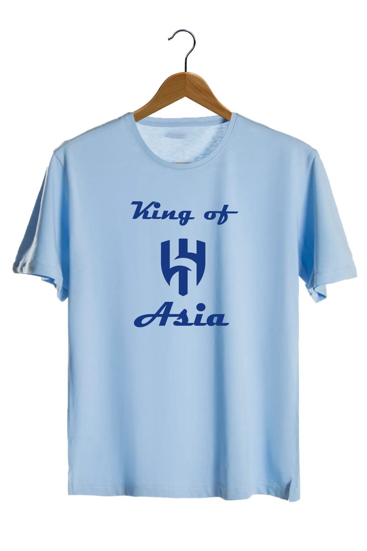 Pisa Art AL Hilal King Of Asia Özel Tasarım Unisex Taraftar T-Shirt