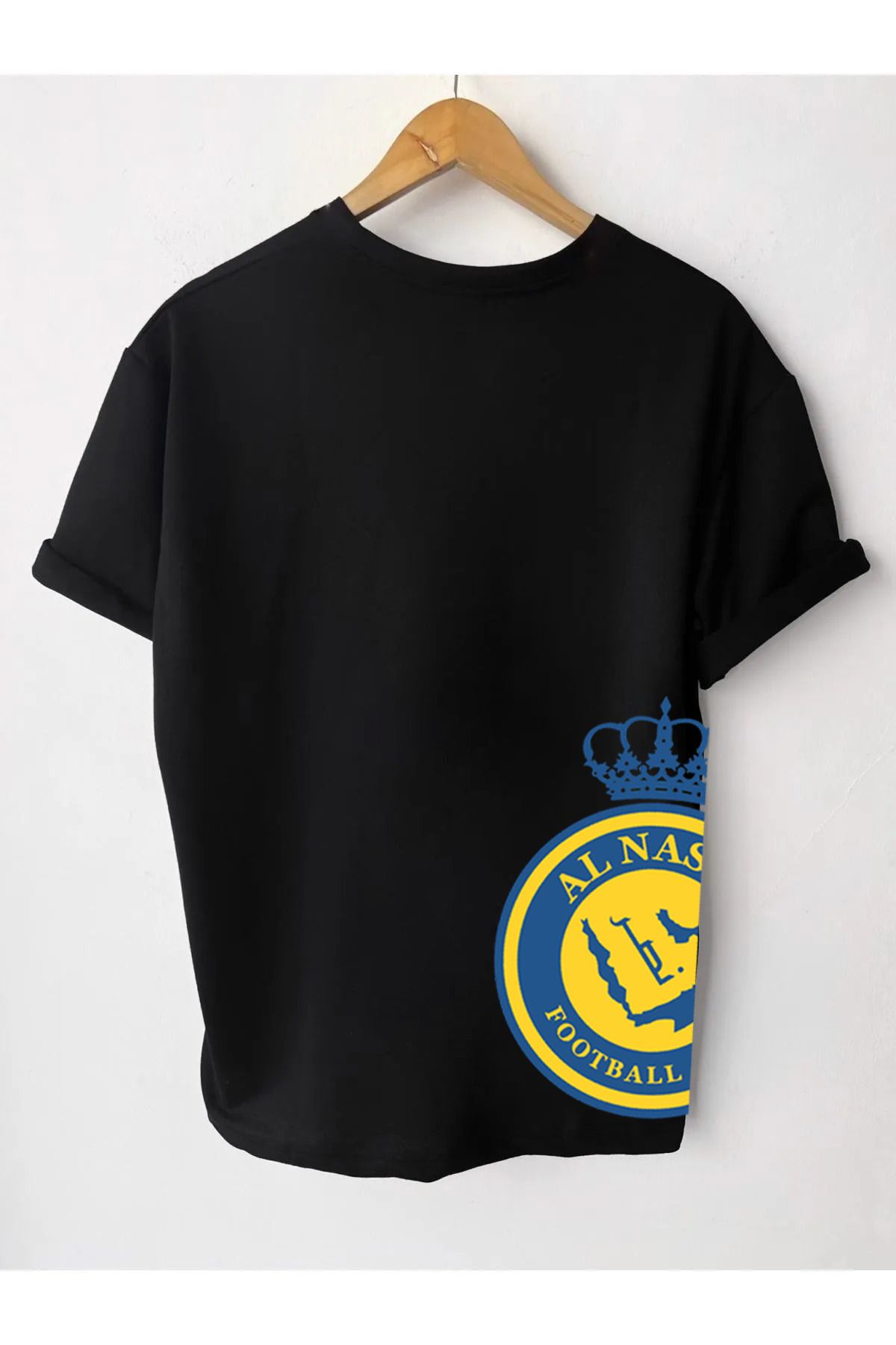 Pisa Art Al-Nassr Ön Arka Özel Tasarım T-Shirt