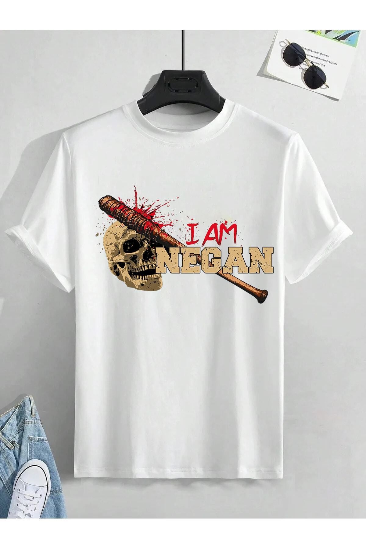 Pisa Art NEGAN ÖZEL TASARIM T-SHİRT