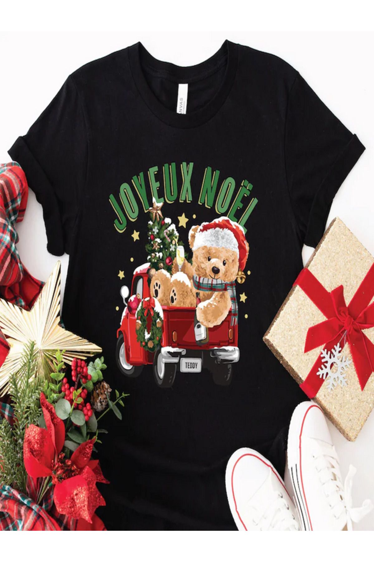 Pisa Art YENİYIL YILBAŞI NOEL ÖZEL TASARIM T-SHİRT