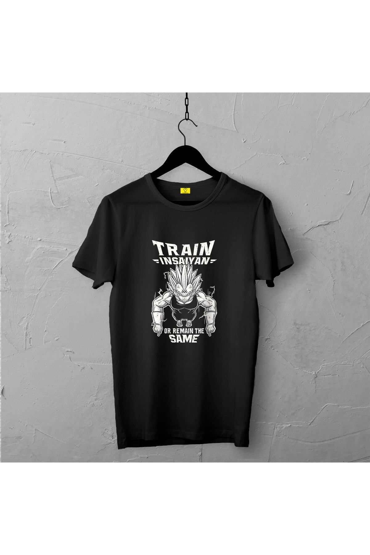 Pisa Art Saiyan Tasarımlı Tshirt , Unisex Premium, Çatlama Solma Yapmaz / Anime