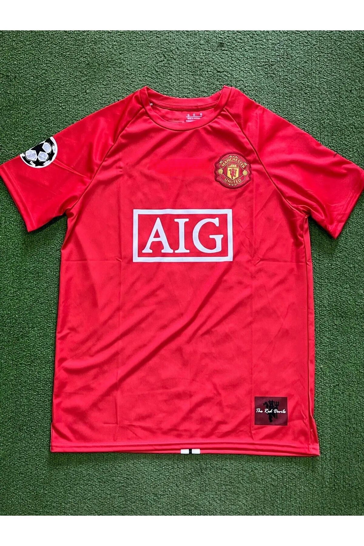 mage fusion Ronald.o Manchester United 2008 Ş.ligi Futbol Yetişkin Forması (Kırmızı)