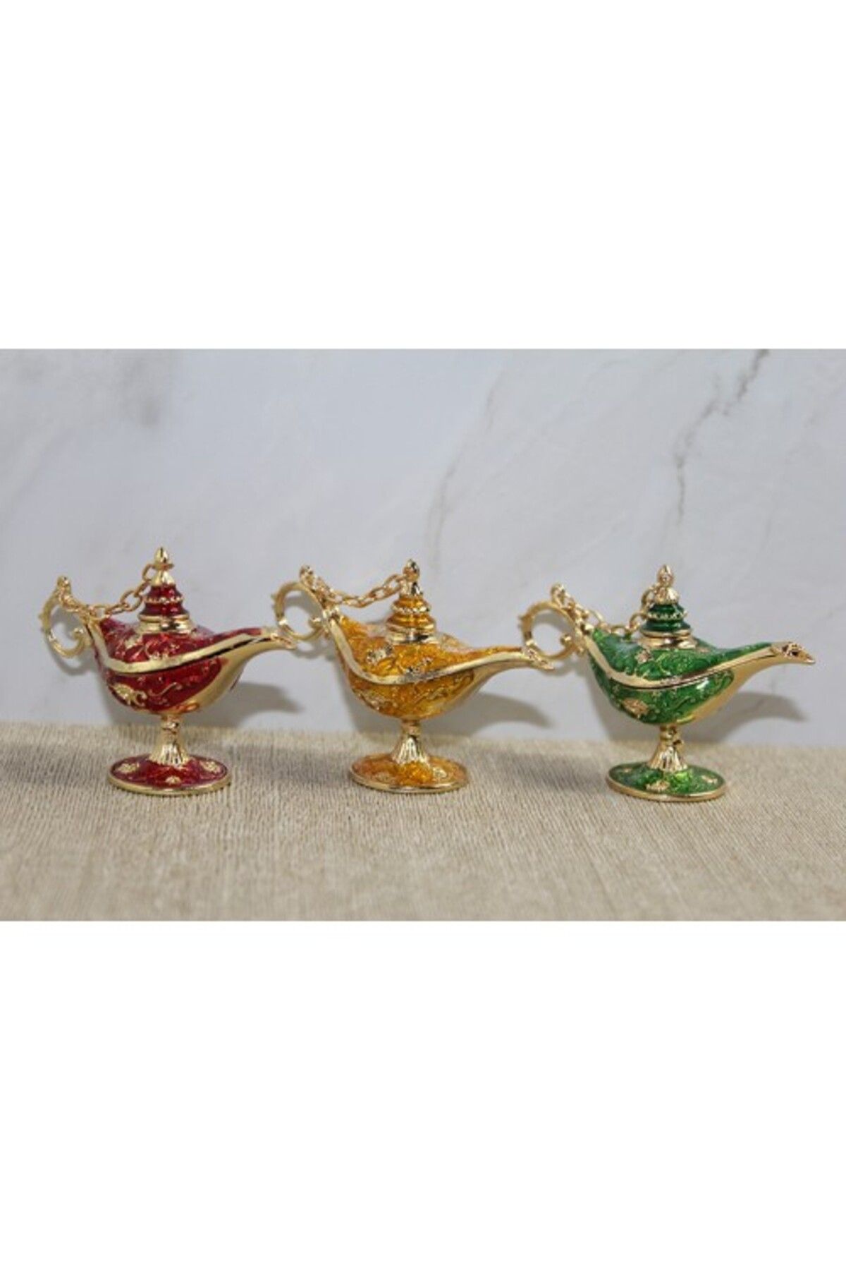 Mu Art Taşlı Minik Figür - Alaaddin'In Lambası