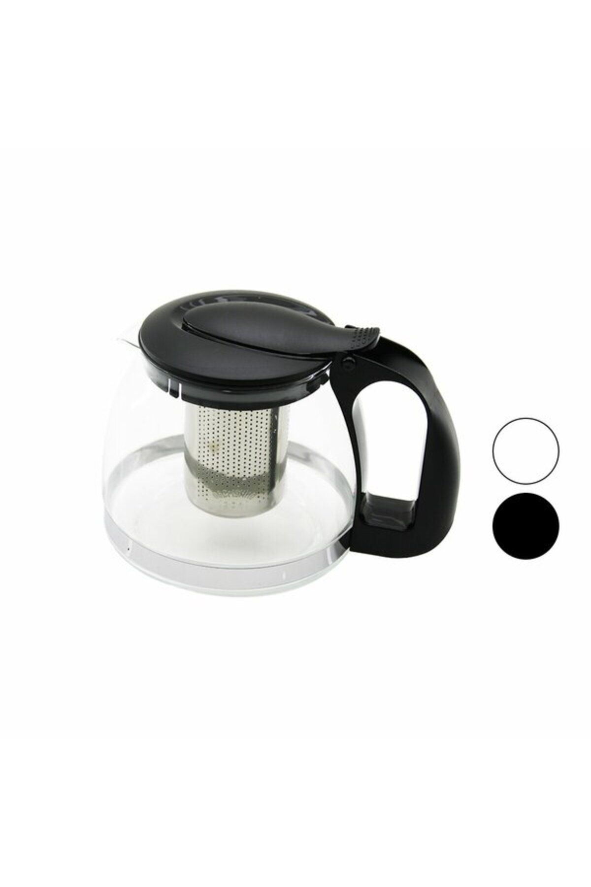 STOREMAX CAM DEMLİK 900ML - SİYAH VEYA BEYAZ GÖNDERİLİR