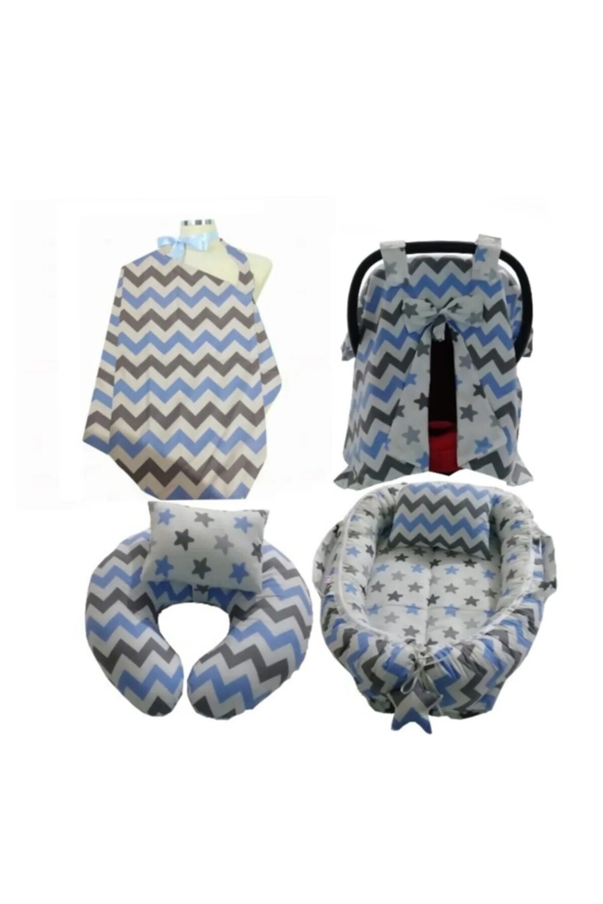 4 Baby Bebek Uyku Yatağı Emz.destek ,puset Örtüsü ,emz. Önlüğü fotoğrafı 3 (önizleme)