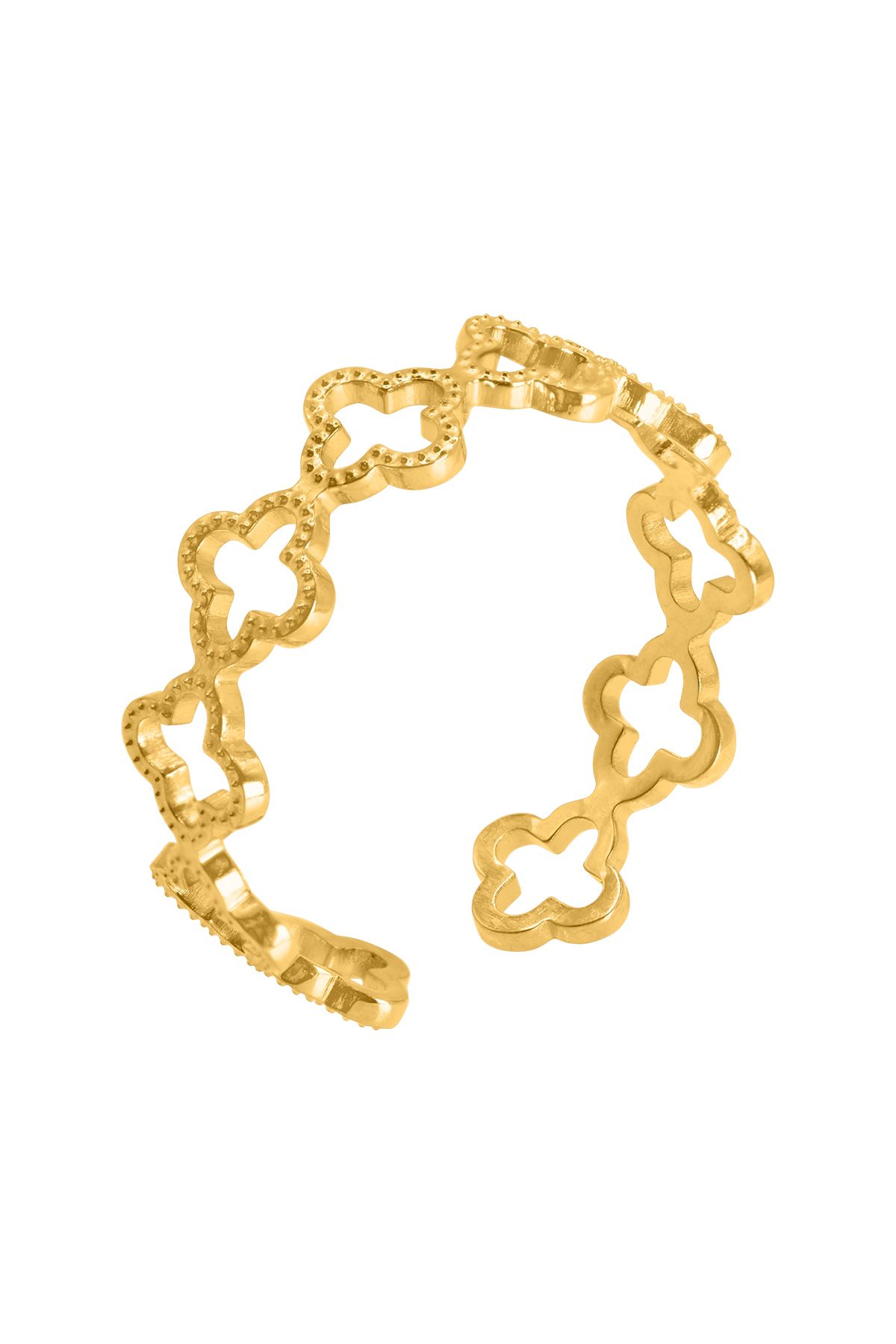 Heideman Eleganter Ring Pilus Goldfarben Modisch für Damen - One Size