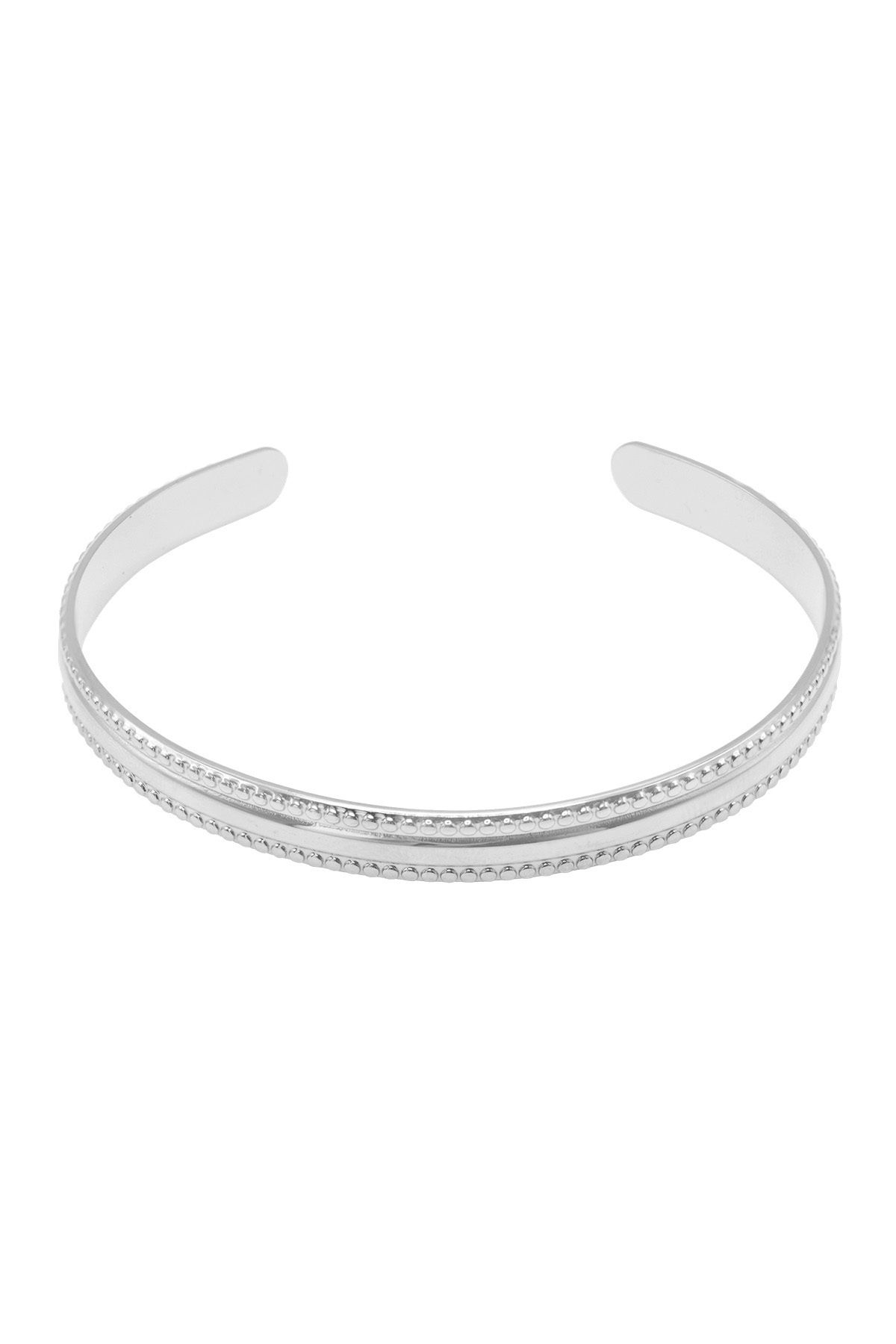 Heideman-Armspange Frauen Attila silberfarben modisch 1