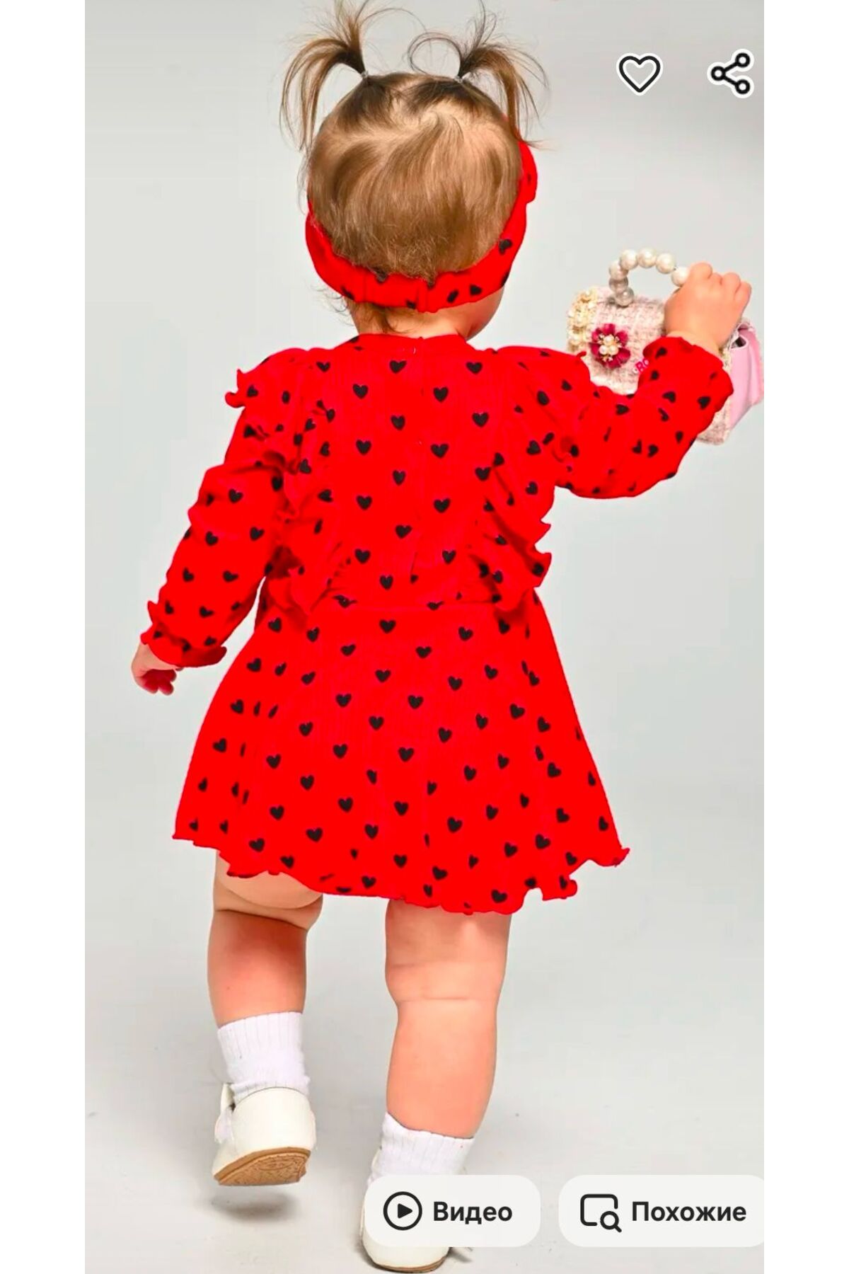 Pony Baby A - Fiyonklu Romper Elbise fotoğrafı 2 (önizleme)