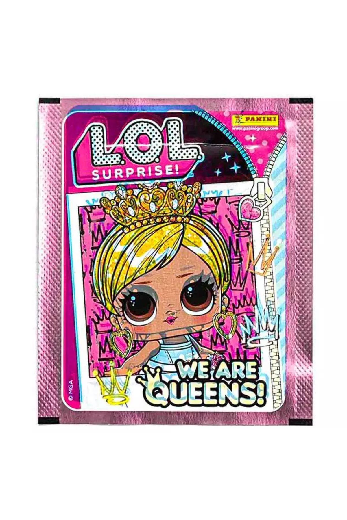 Panini-L.O.L Surpise Collection 5 Pack (25 Sticker) Sticker 5