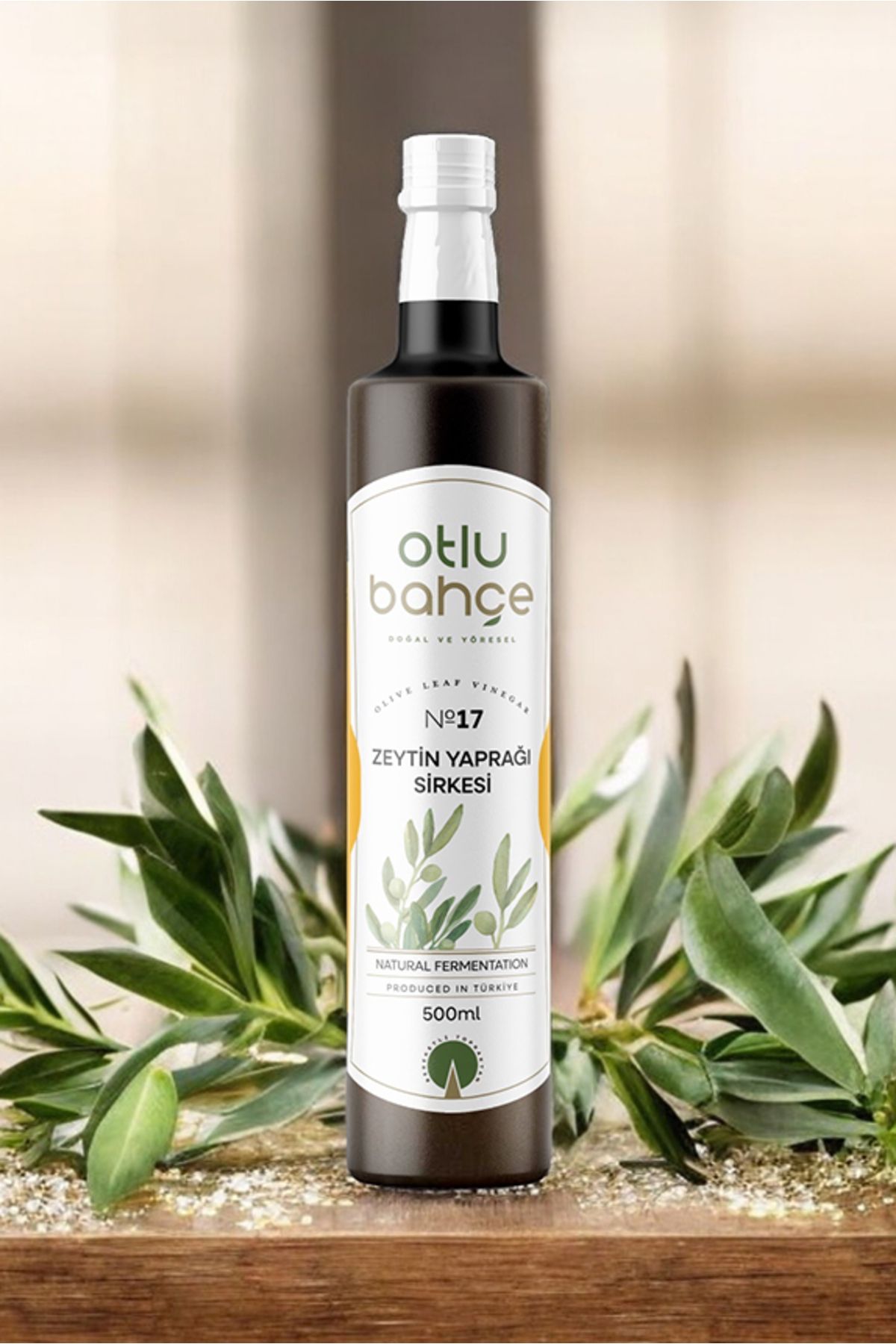 Zeytin Yaprağı Sirkesi, Olive Leaf Vinegar 500ml