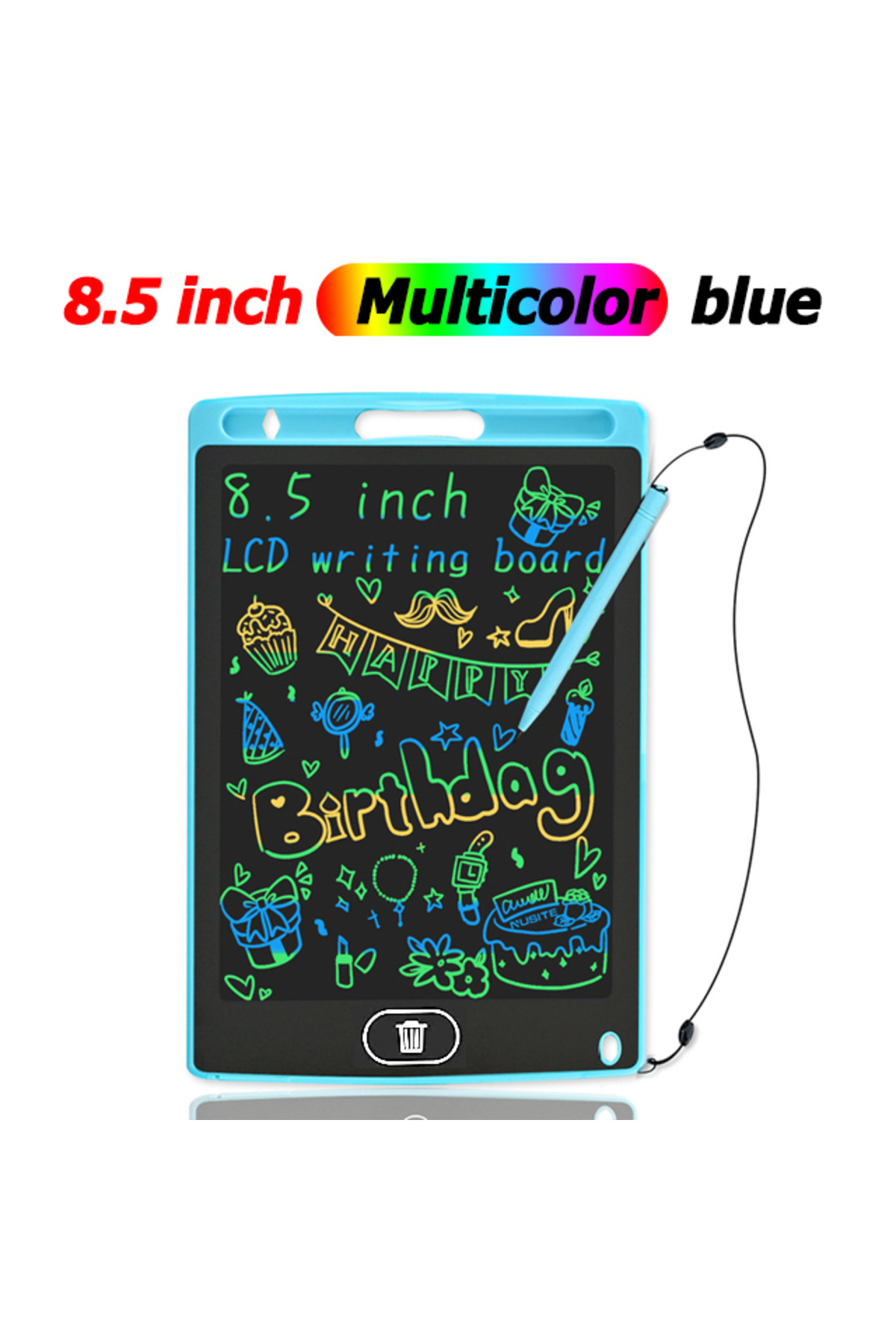 Choice-Blue 8.5in color 8.5/ 12 inch Writing Board Drawing Tablet LCD Screen Writing Digital Graphic Tablet 1