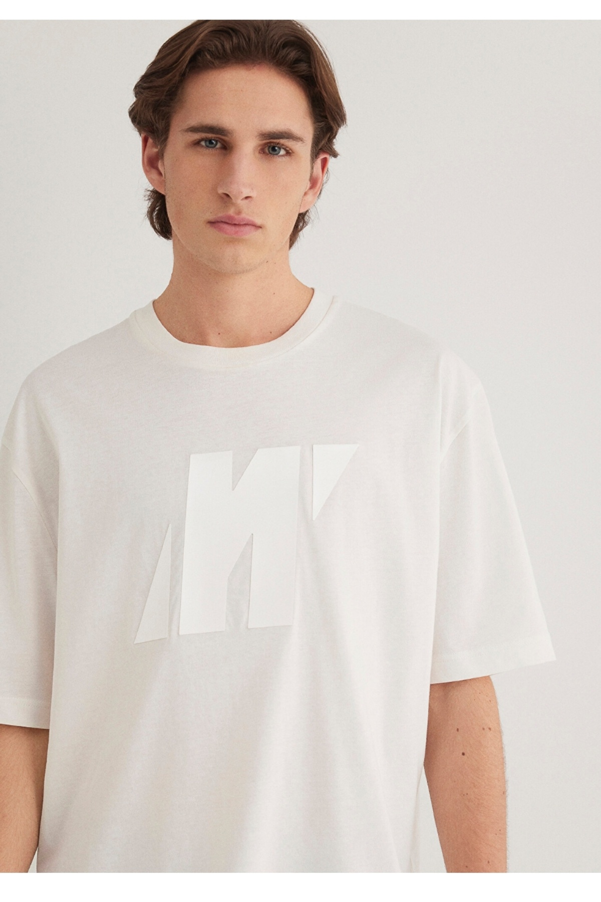 Mavi-Comfortable Fit Men's T-Shirt with Pro Logo Print 1