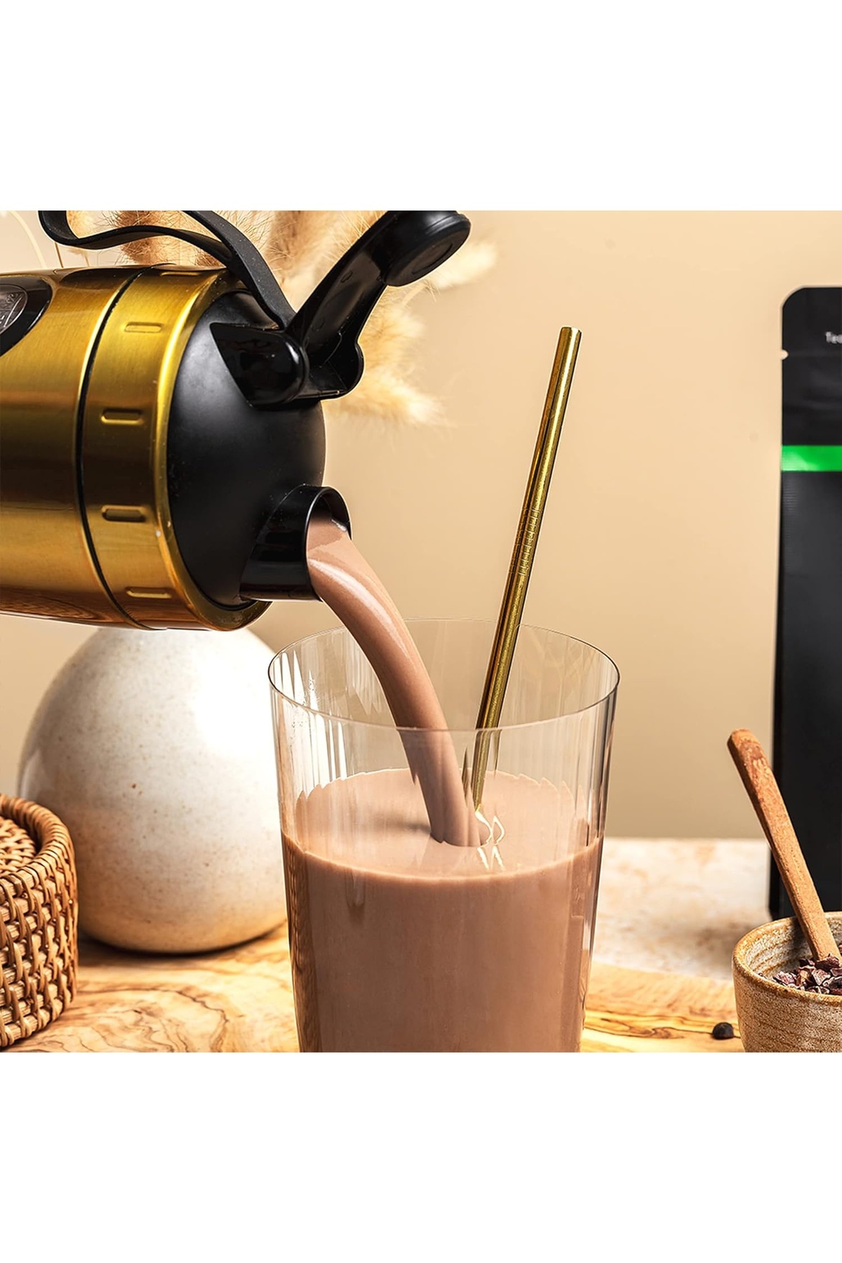 THE PROTEIN WORKS-- Vegan Powder | Plant Based Shake 16 Servings | Choc Mint Brownie | 500g 4