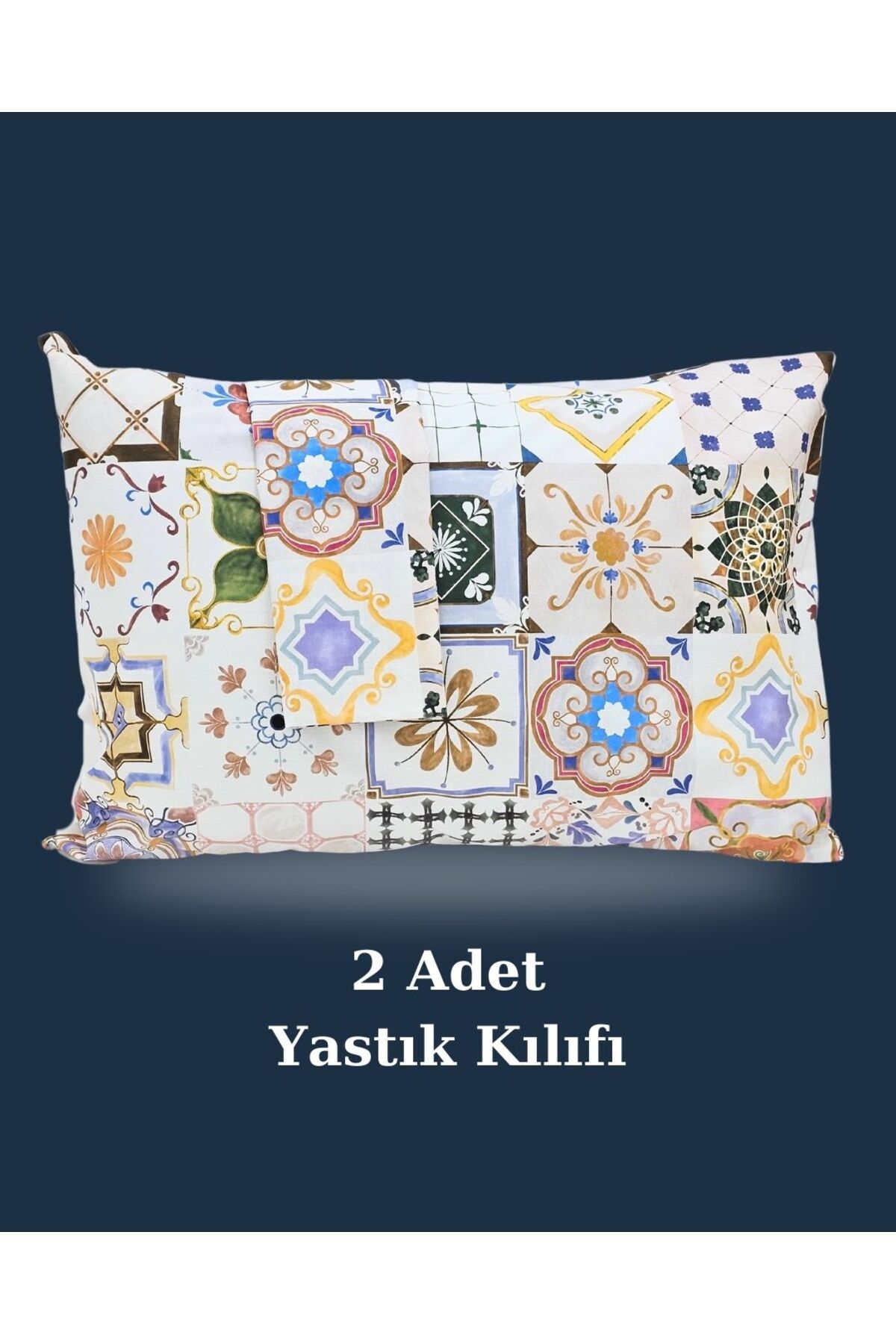 CzyLife-Tile Tile Pattern Pillow Case |   2 Pieces |   50 X 70 4