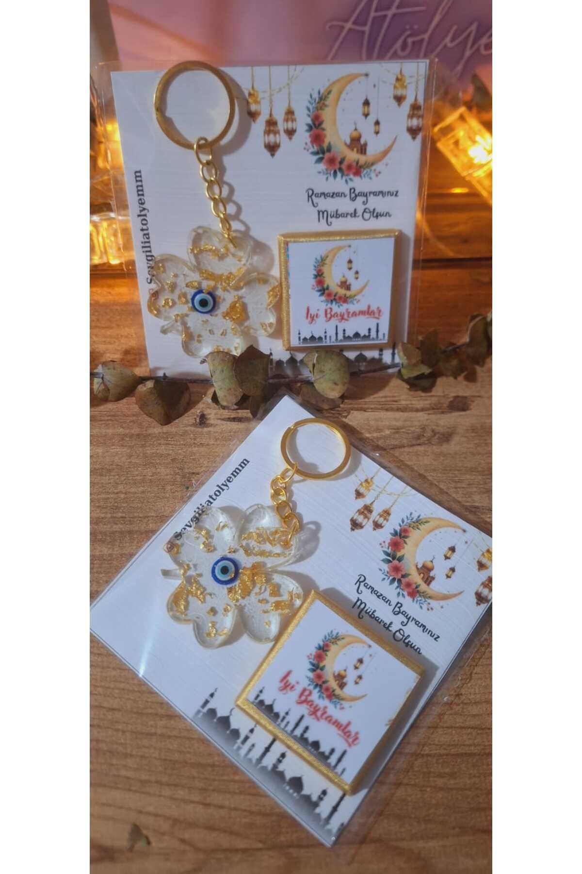 sevgiliatolyemm mutluluk getirmesi dileğiyle-5 Card Keychain-Chocolate Set Gift That Can Be Prepared According to the Concept You Want 3