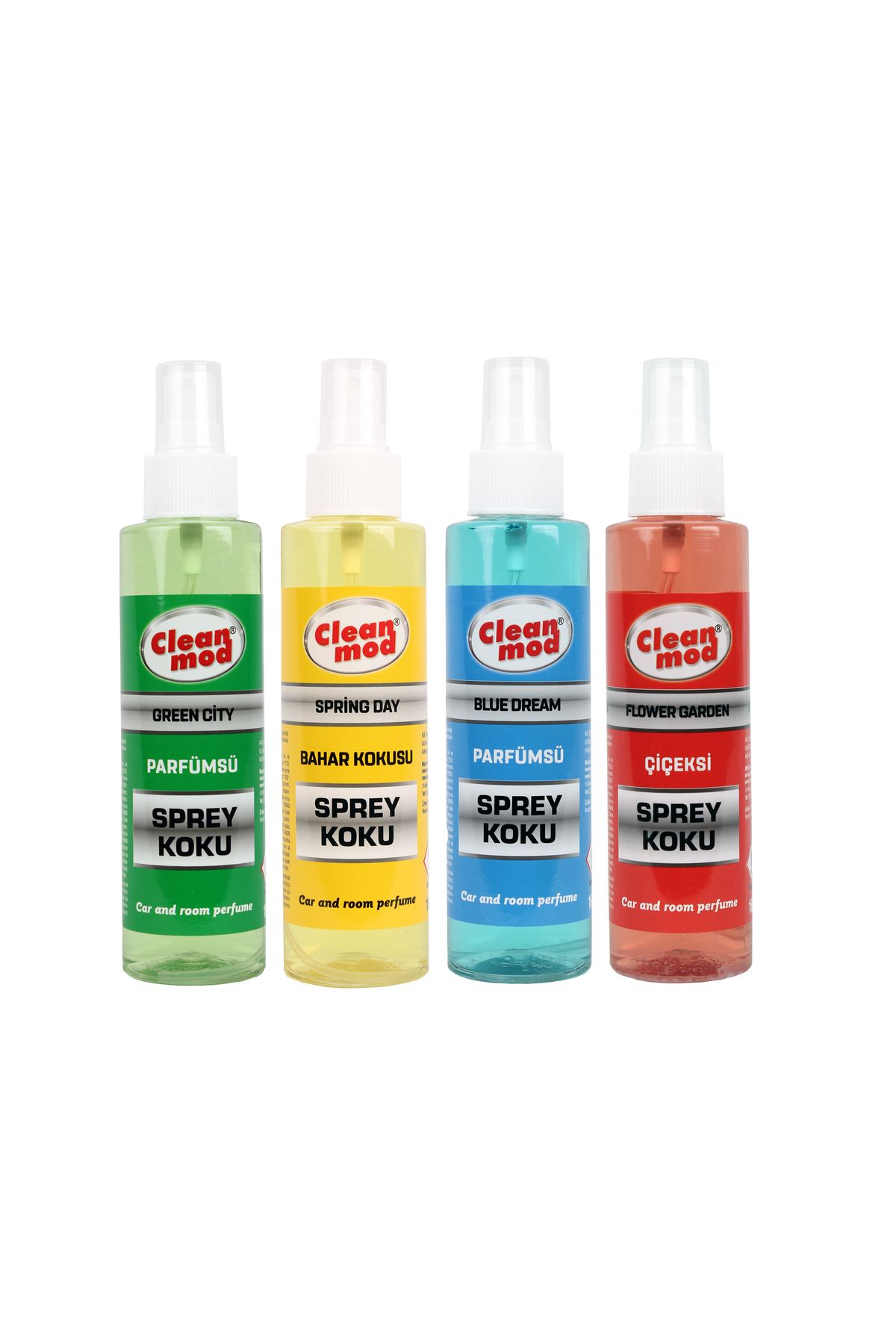 Cleanmod 4 Adet Oto Sprey Set Kokular 160 ml