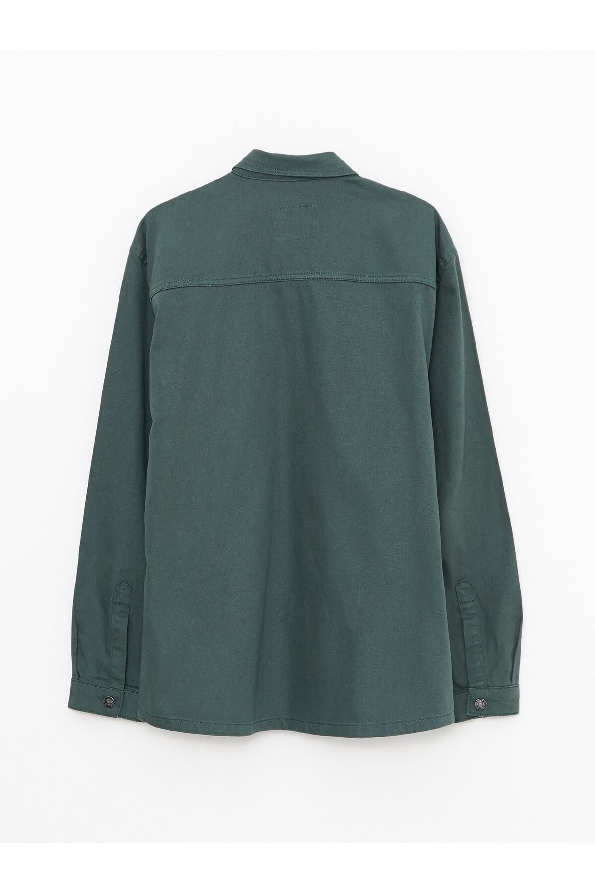 LC Waikiki-Herren-Jeanshemd – bequeme Passform, lange Ärmel 8