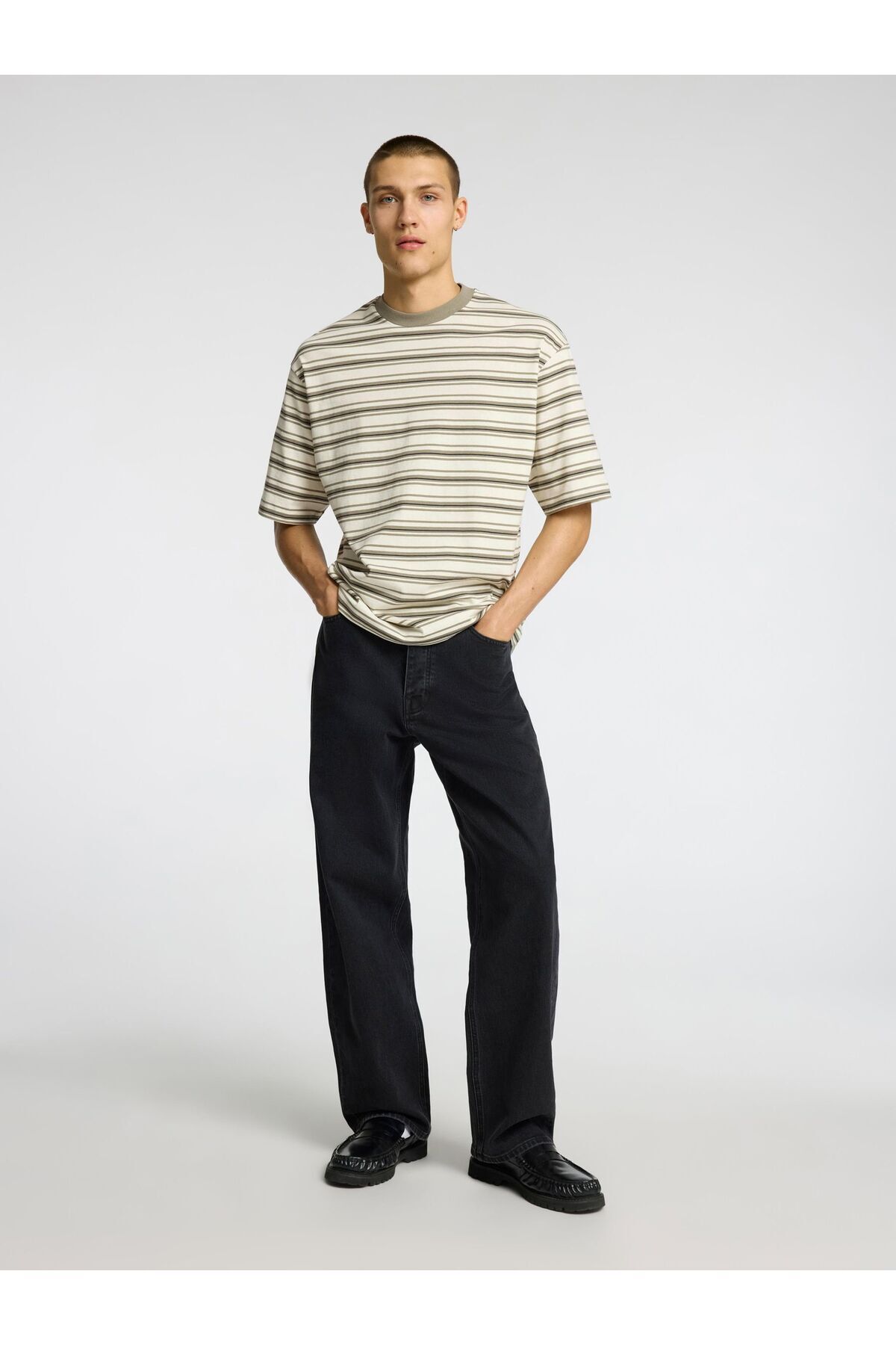 Selected Homme-T-Shirt mit lockerer Passform 6