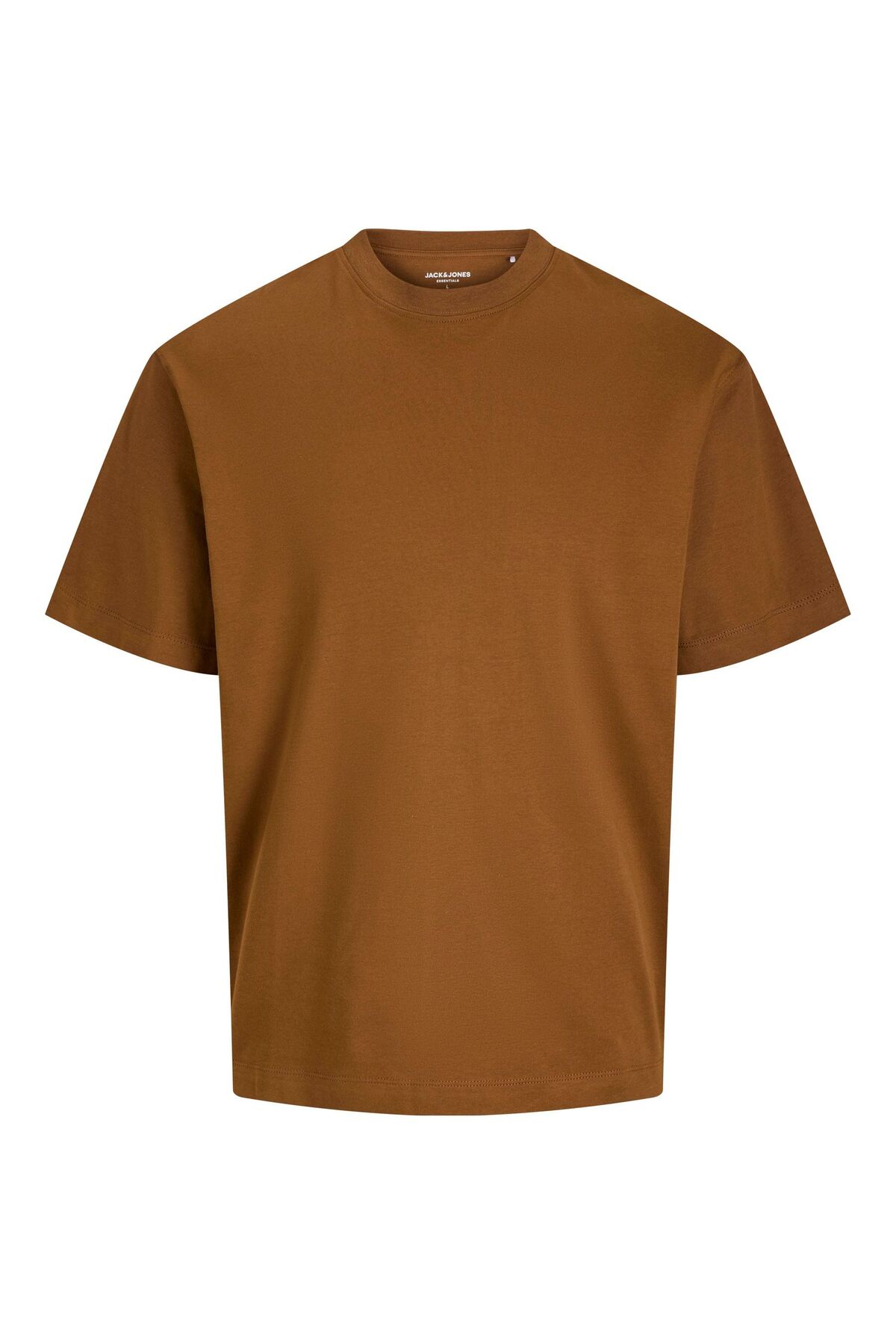 تی‌شرت مردانه قهوه‌ای طرح JJEURBAN EDGE TEE SS O-NECK NOOS جک اند جونز تی شرت Jack & Jones