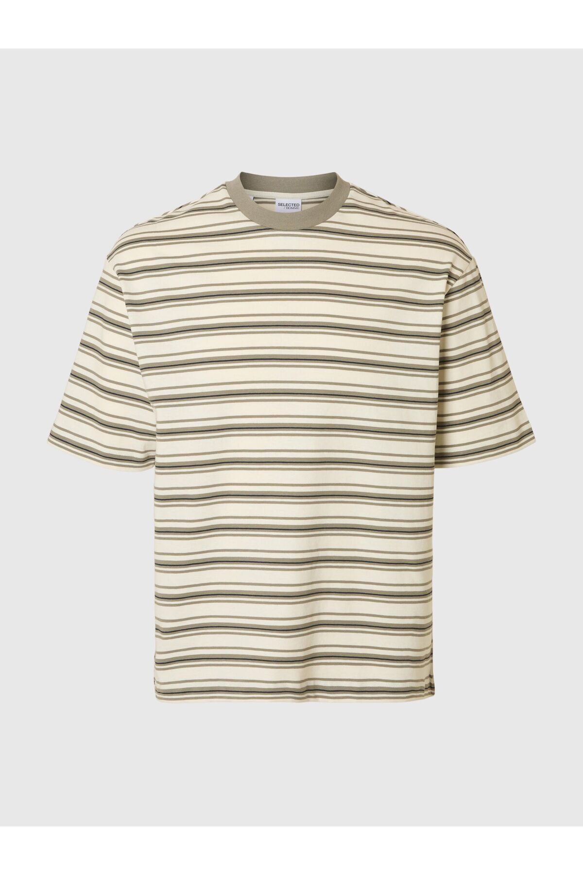 Selected Homme-T-Shirt mit lockerer Passform 2
